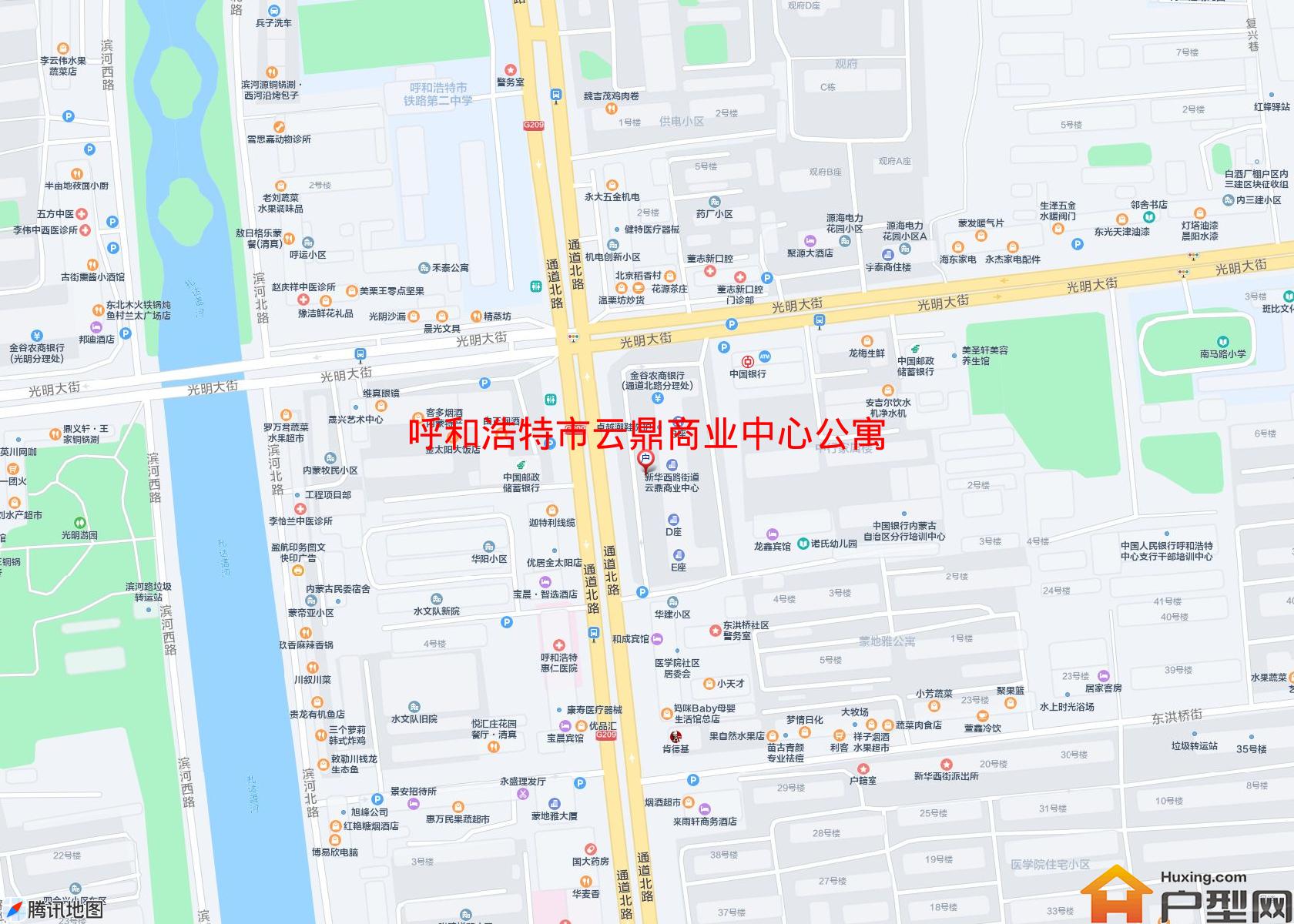 云鼎商业中心公寓小区 - 户型网