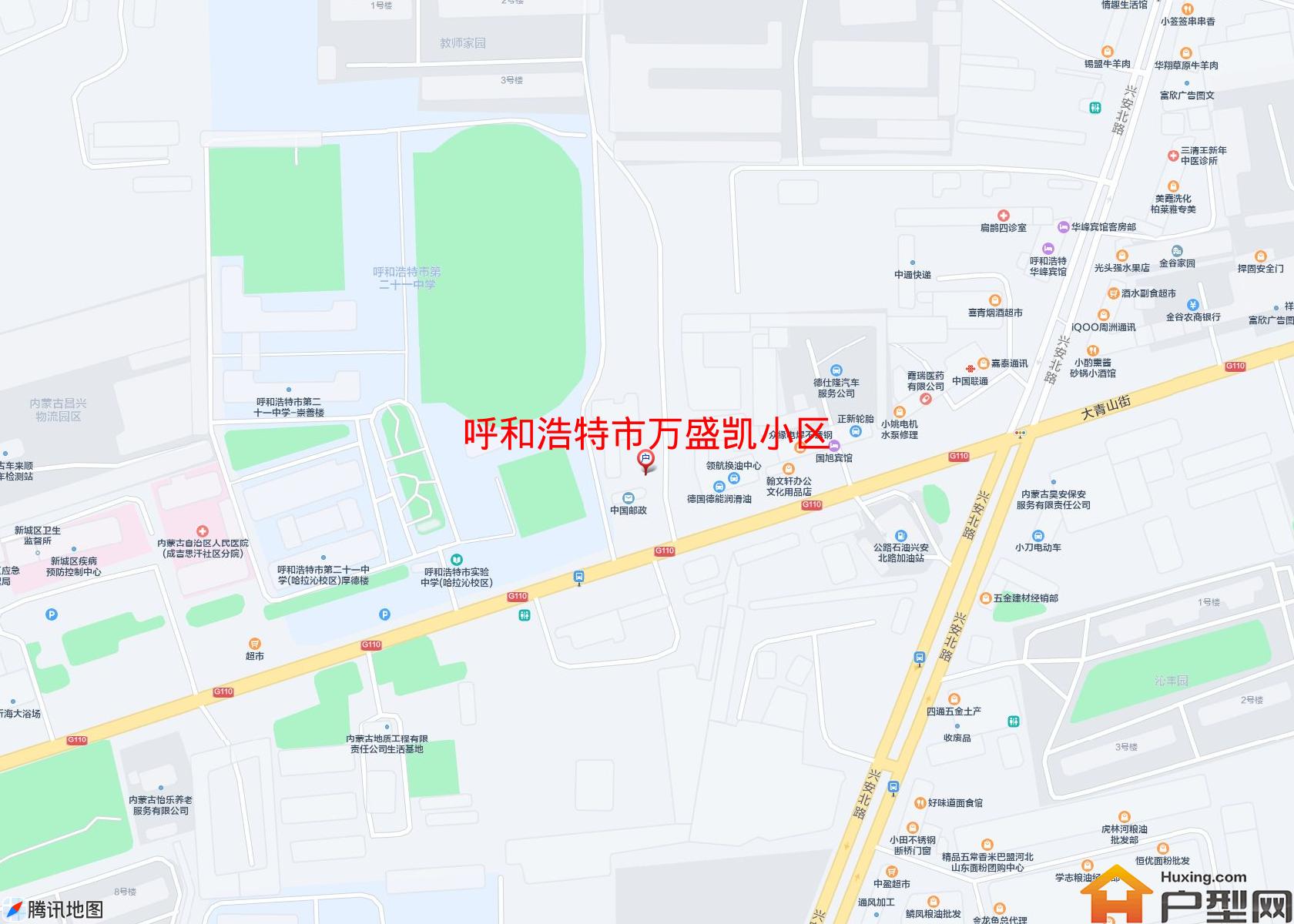 万盛凯小区小区 - 户型网