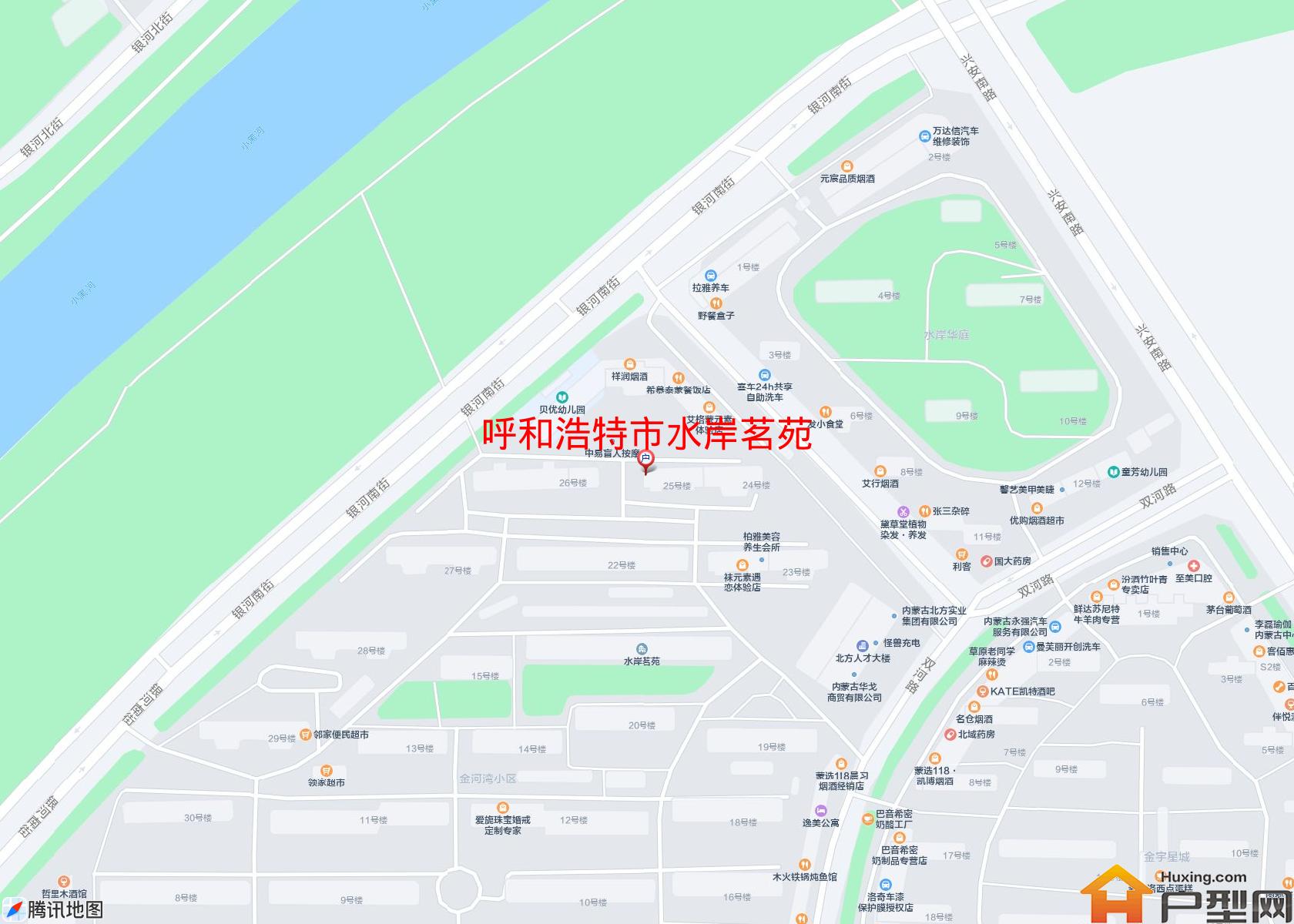 水岸茗苑小区 - 户型网