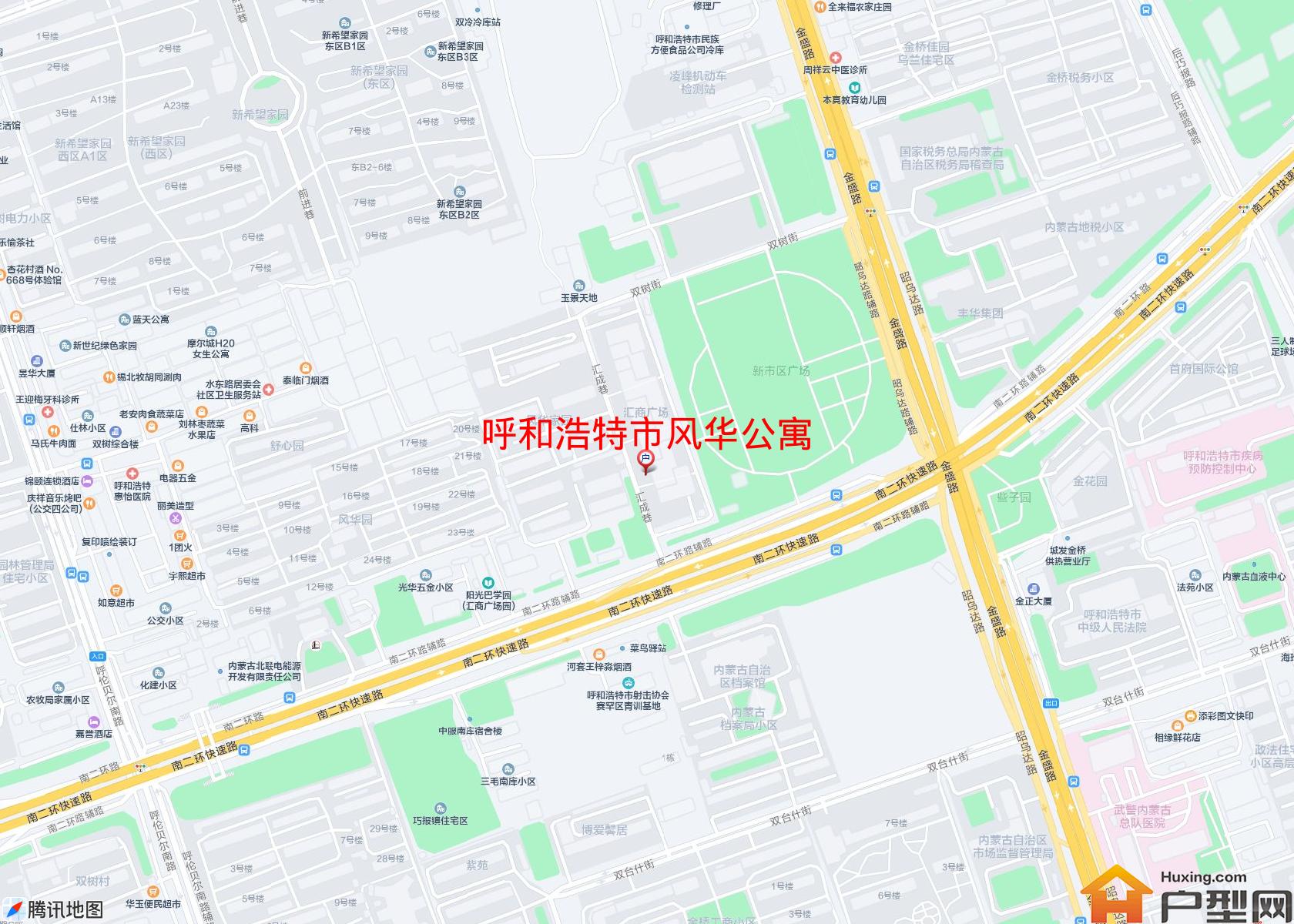 风华公寓小区 - 户型网