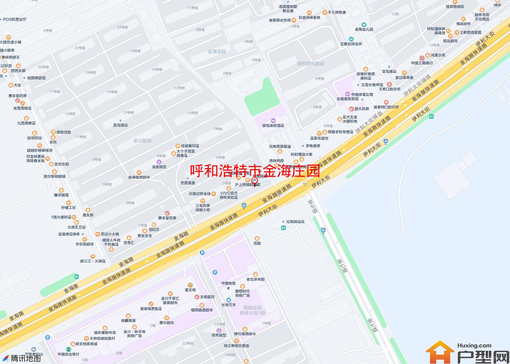 金海庄园小区 - 户型网