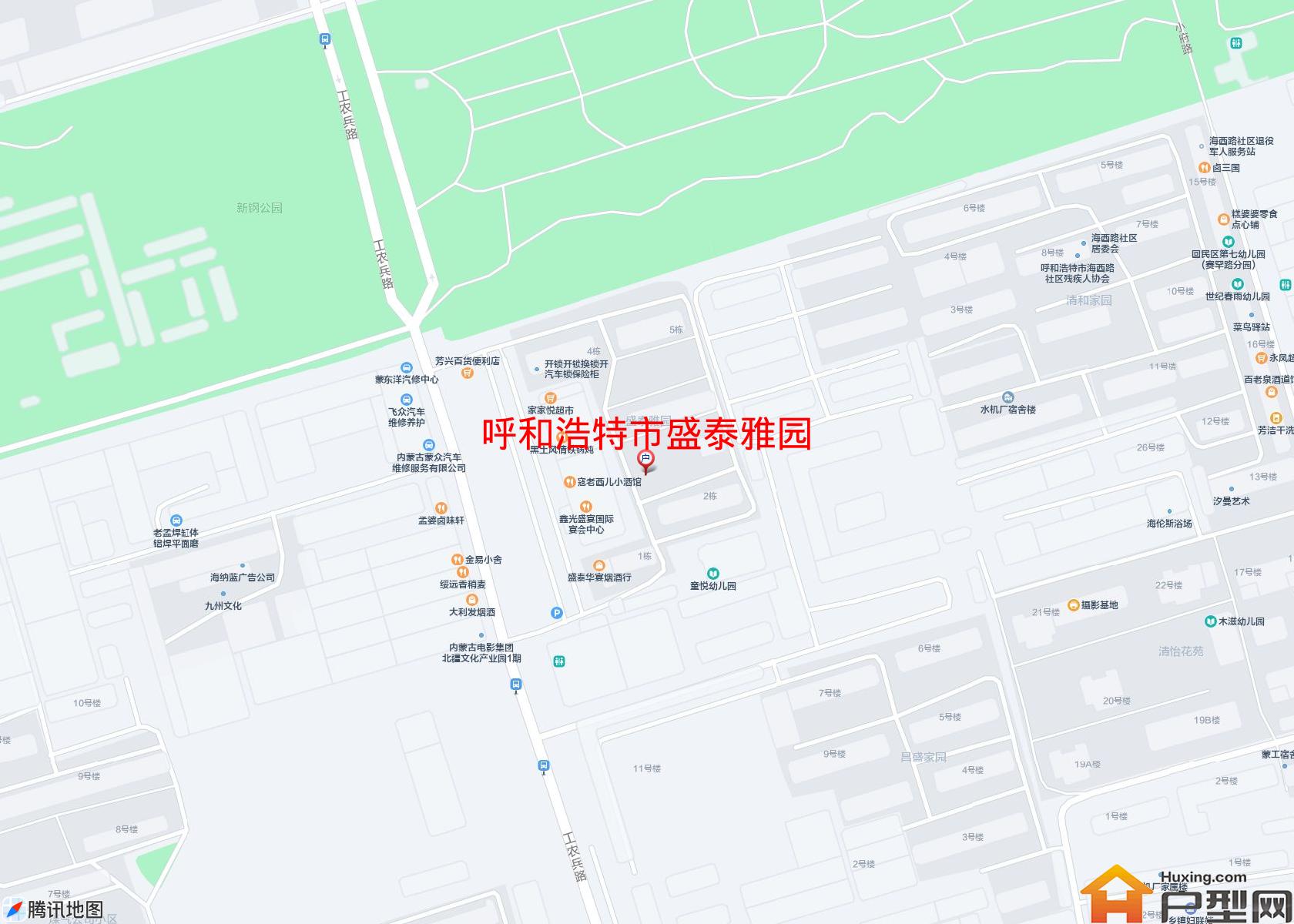 盛泰雅园小区 - 户型网