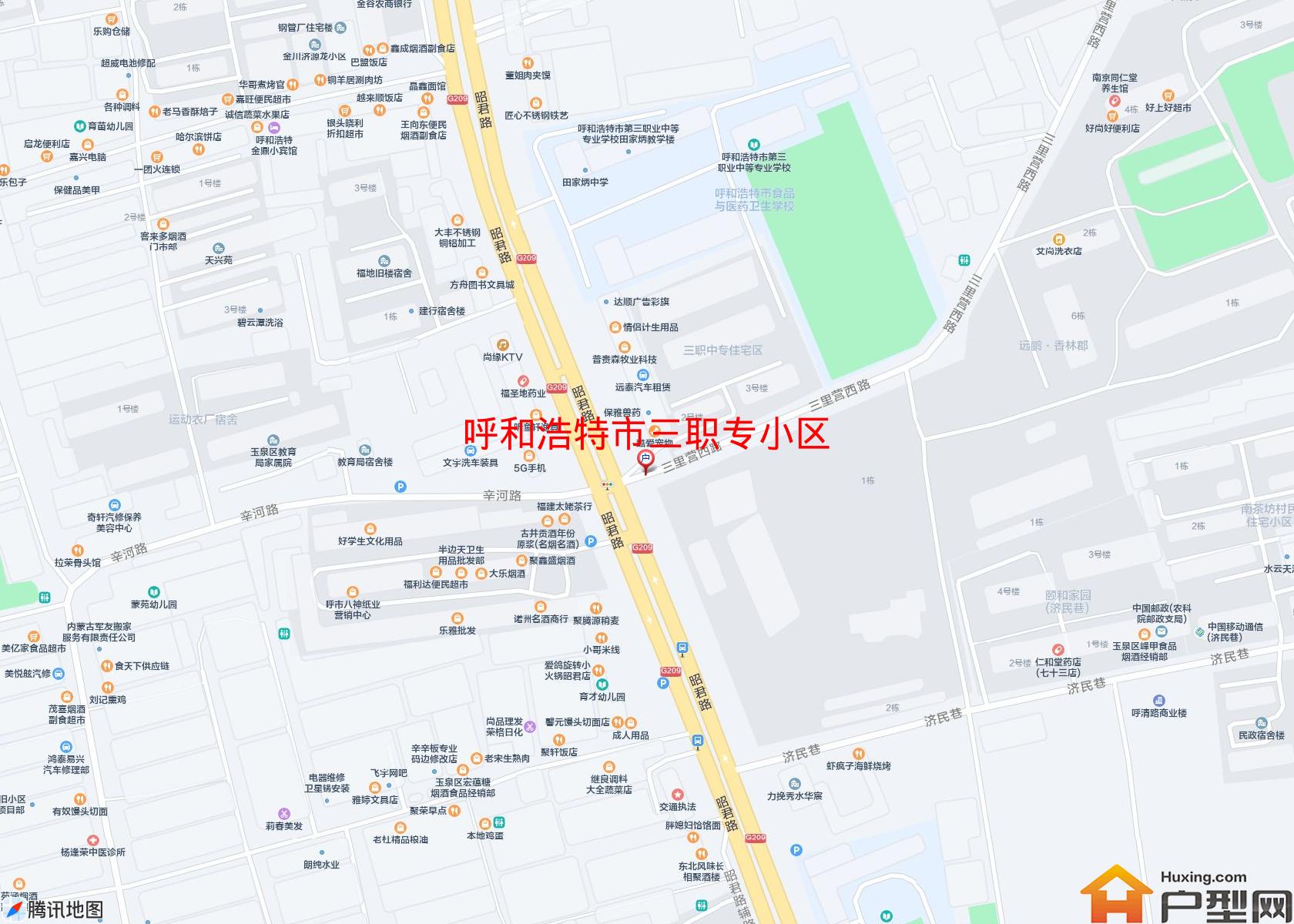 三职专小区小区 - 户型网