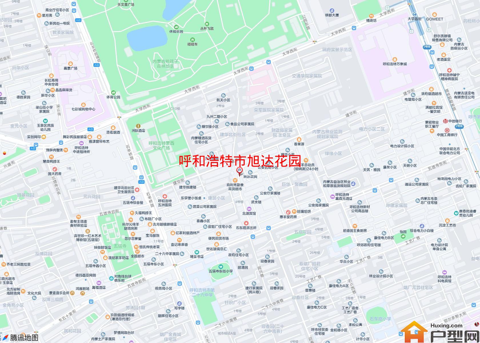旭达花园小区 - 户型网