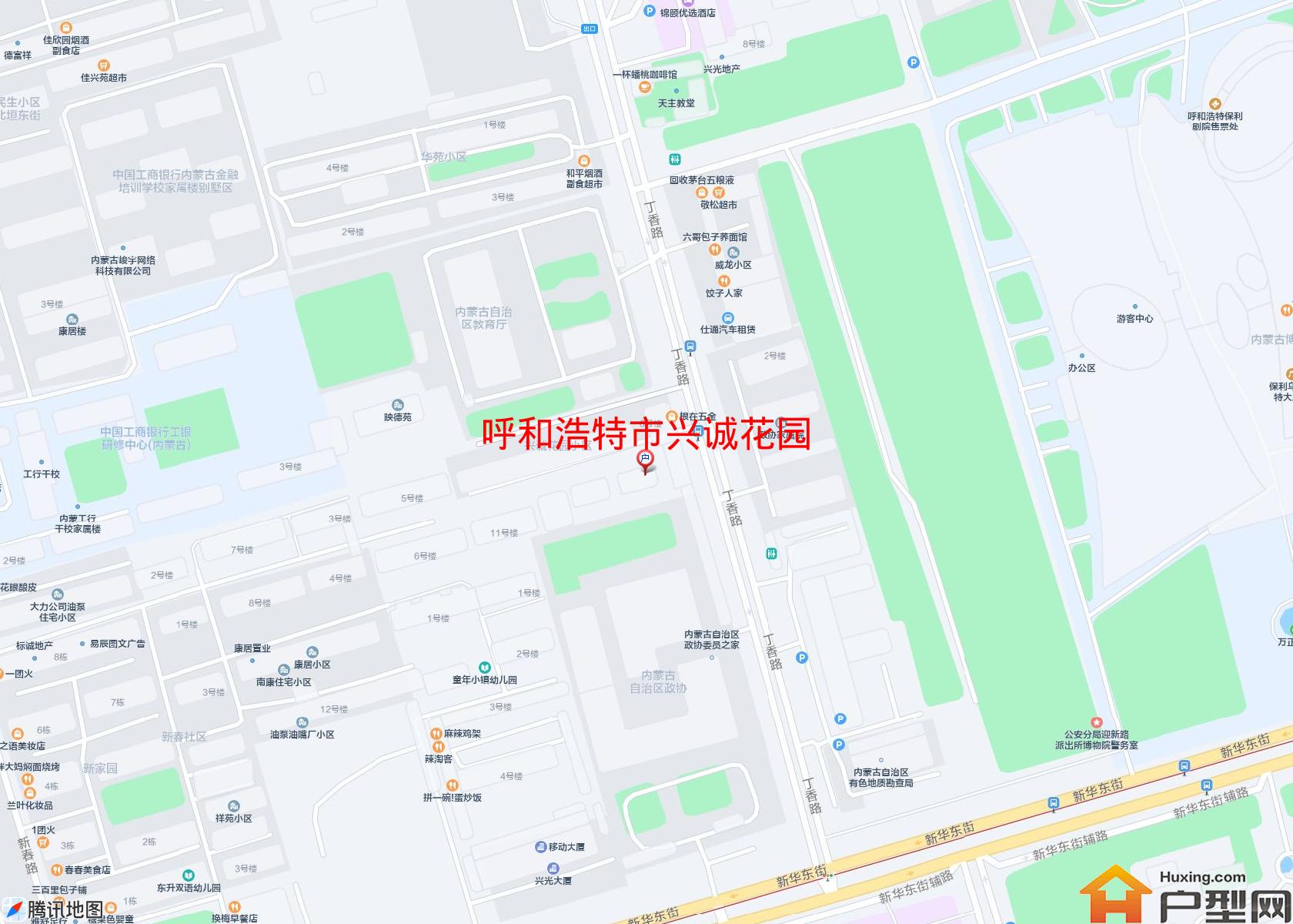 兴诚花园小区 - 户型网 兴诚花园小区 - 户型网