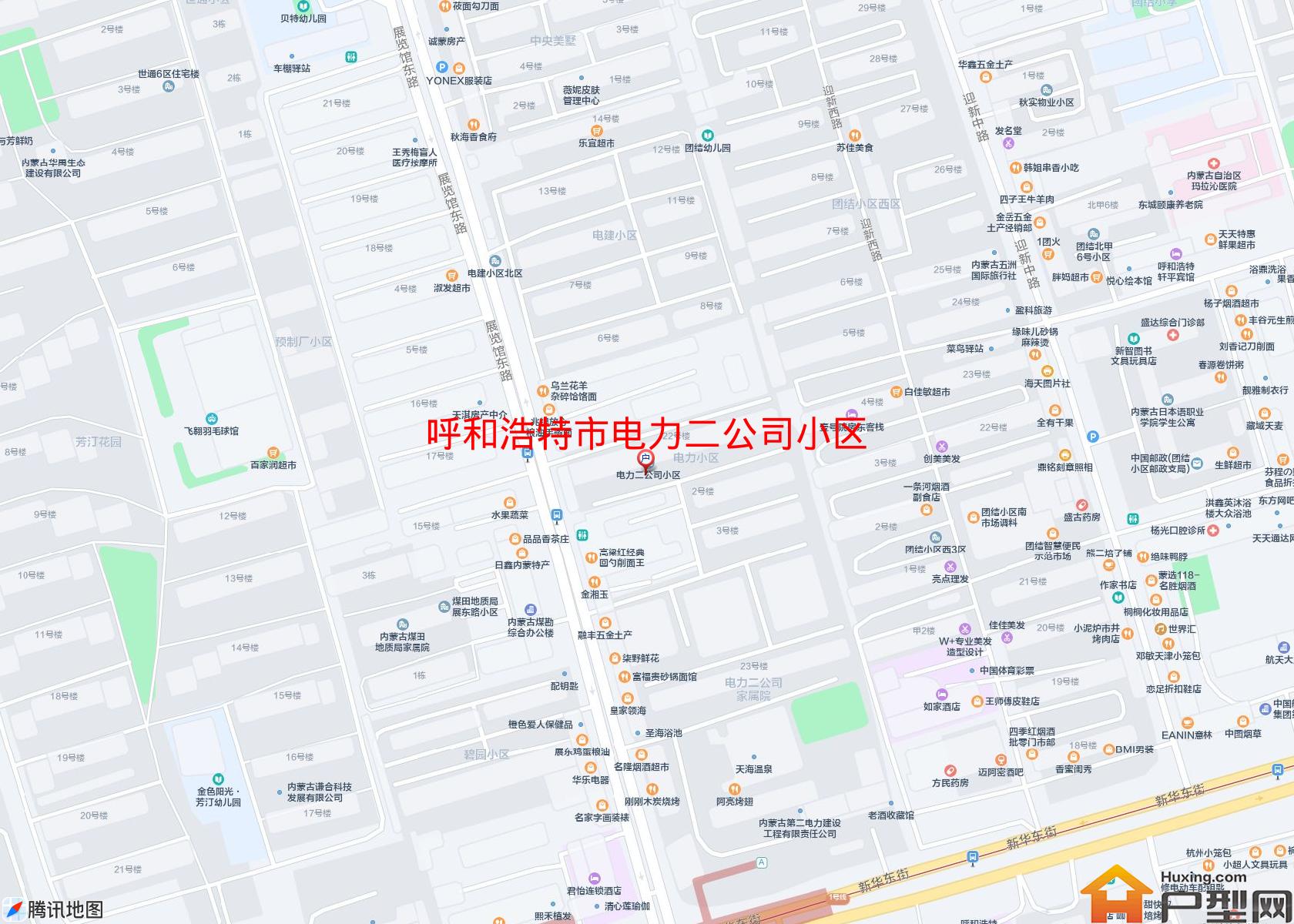 电力二公司小区小区 - 户型网