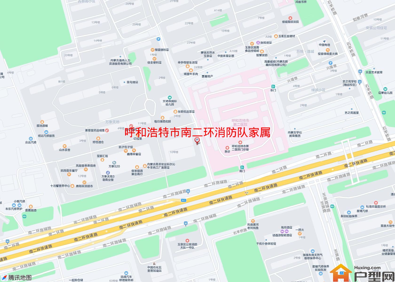 南二环消防队家属楼小区 - 户型网