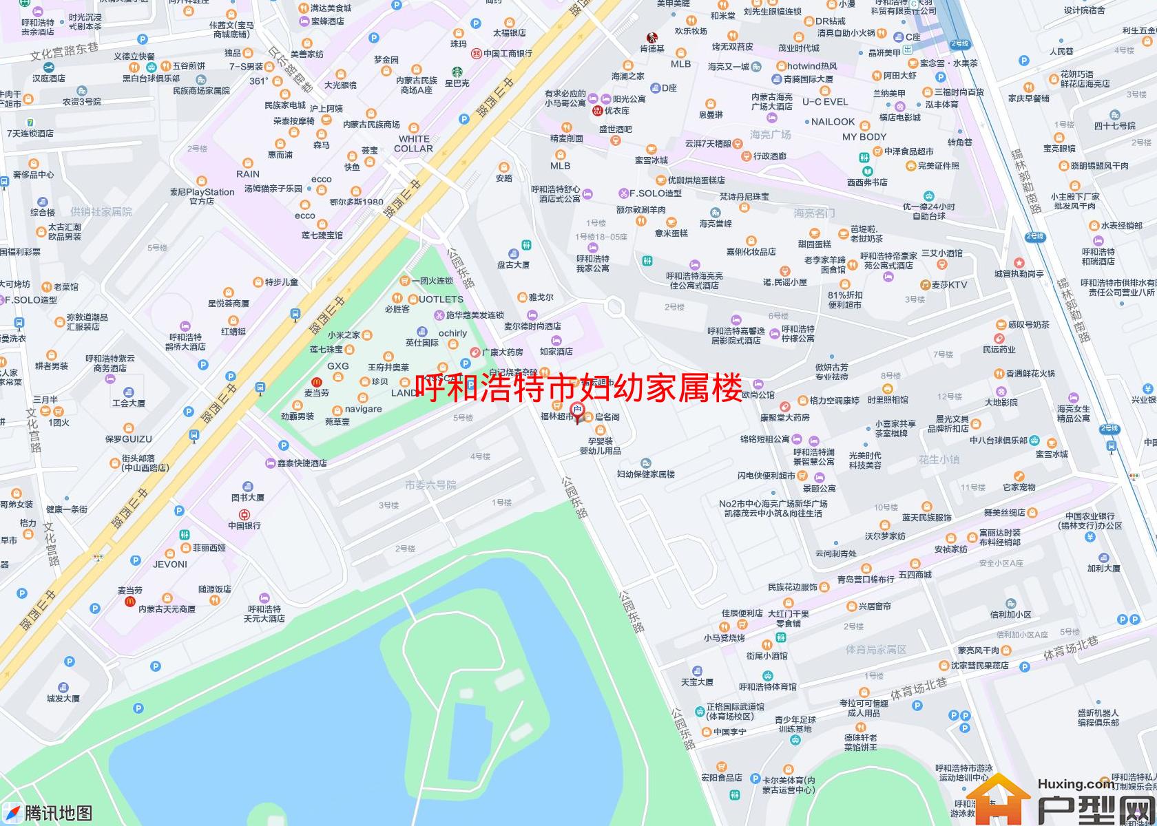 妇幼家属楼小区 - 户型网