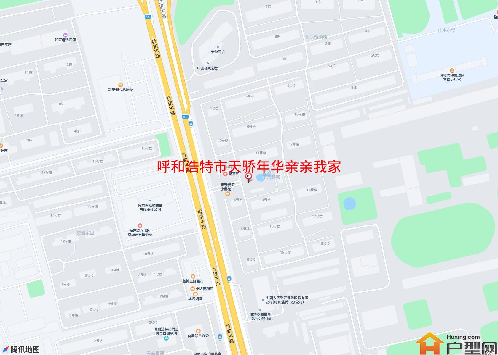 天骄年华亲亲我家小区 - 户型网