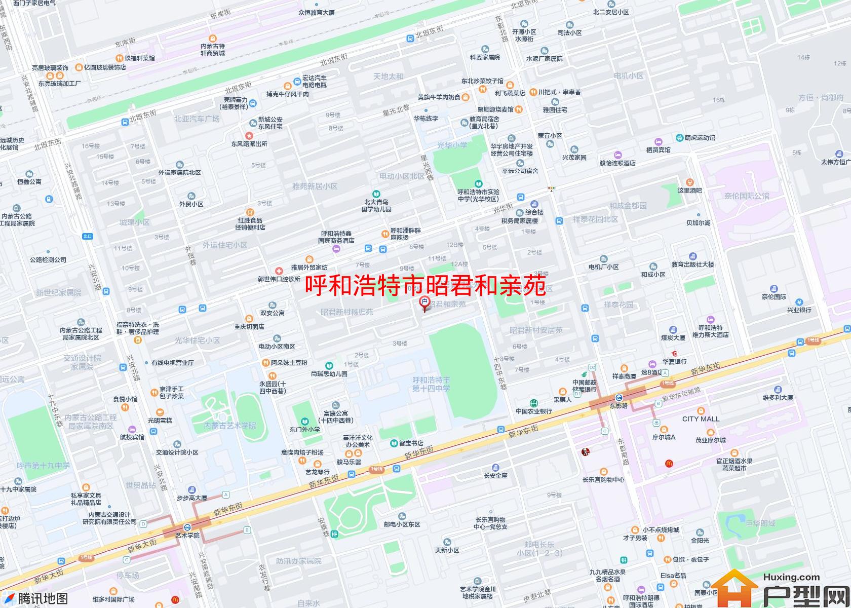 昭君和亲苑小区 - 户型网