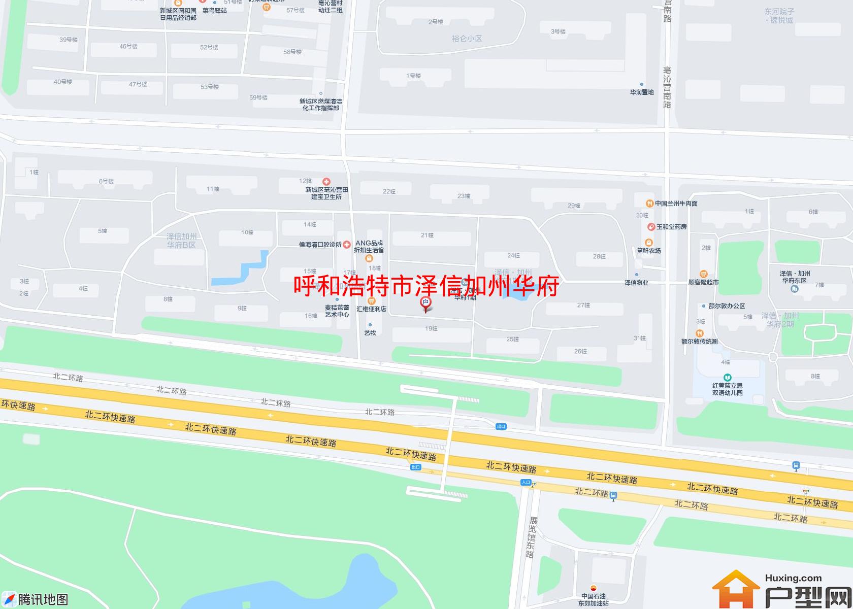 泽信加州华府小区 - 户型网