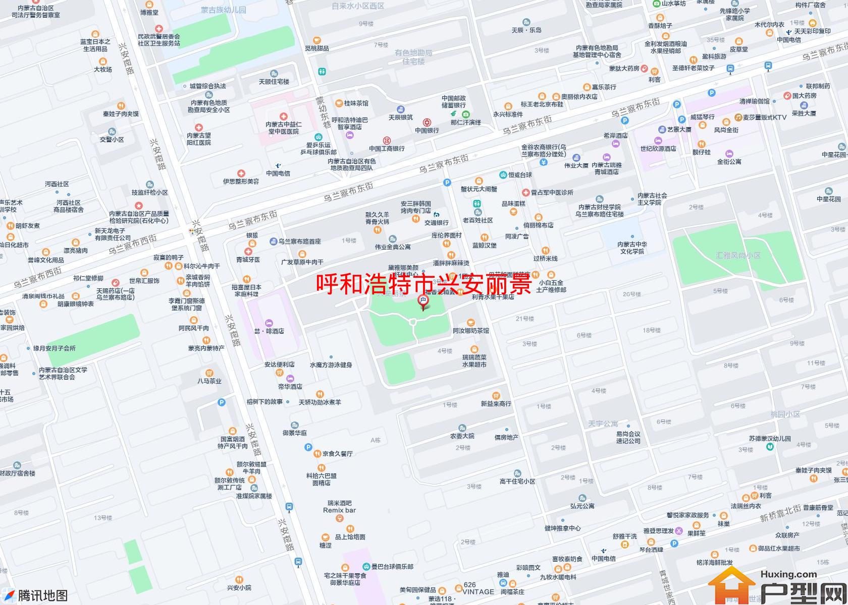 兴安丽景小区 - 户型网