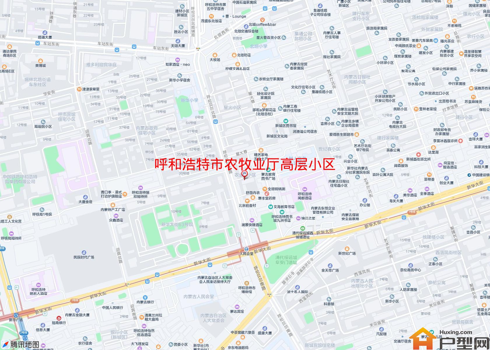 农牧业厅高层小区小区 - 户型网