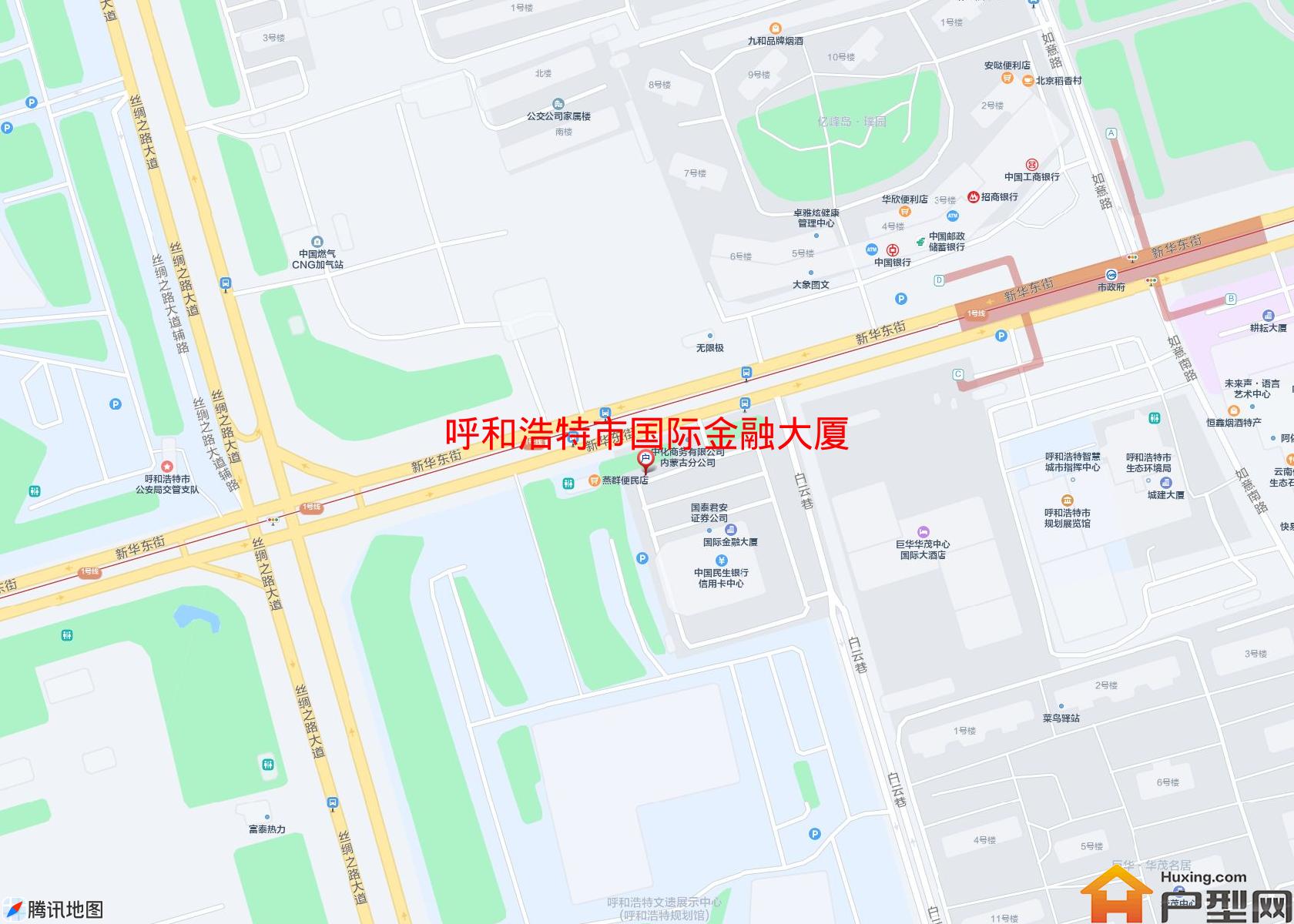 国际金融大厦小区 - 户型网