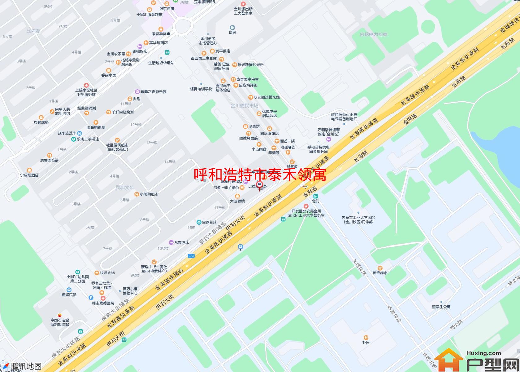 泰禾领寓小区 - 户型网