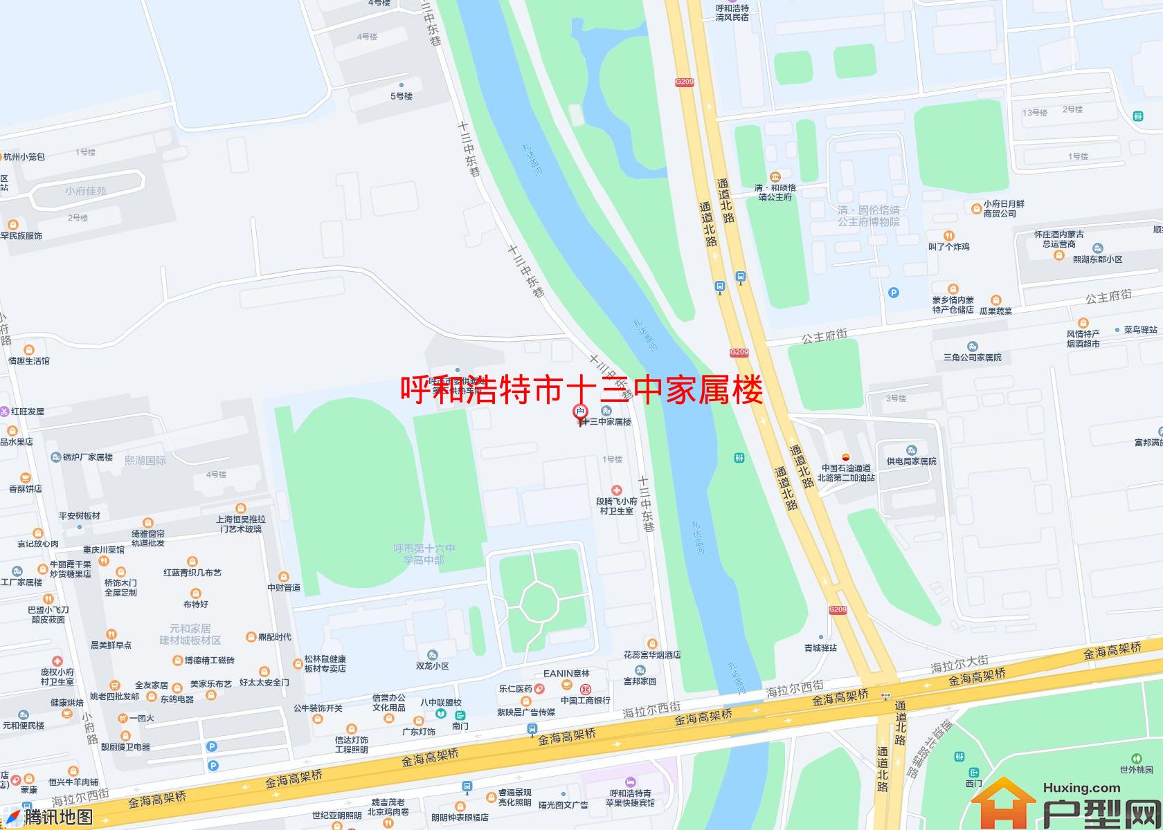 十三中家属楼小区 - 户型网