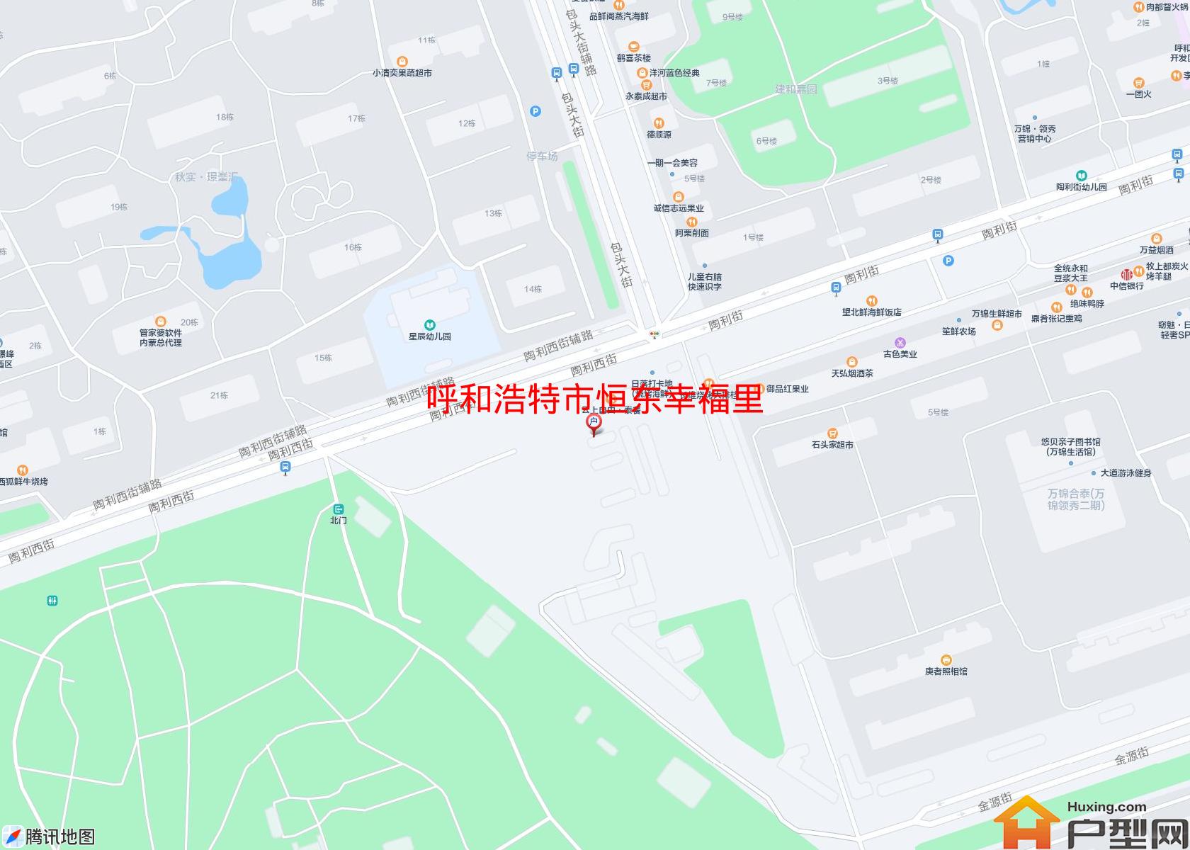 恒东幸福里小区 - 户型网