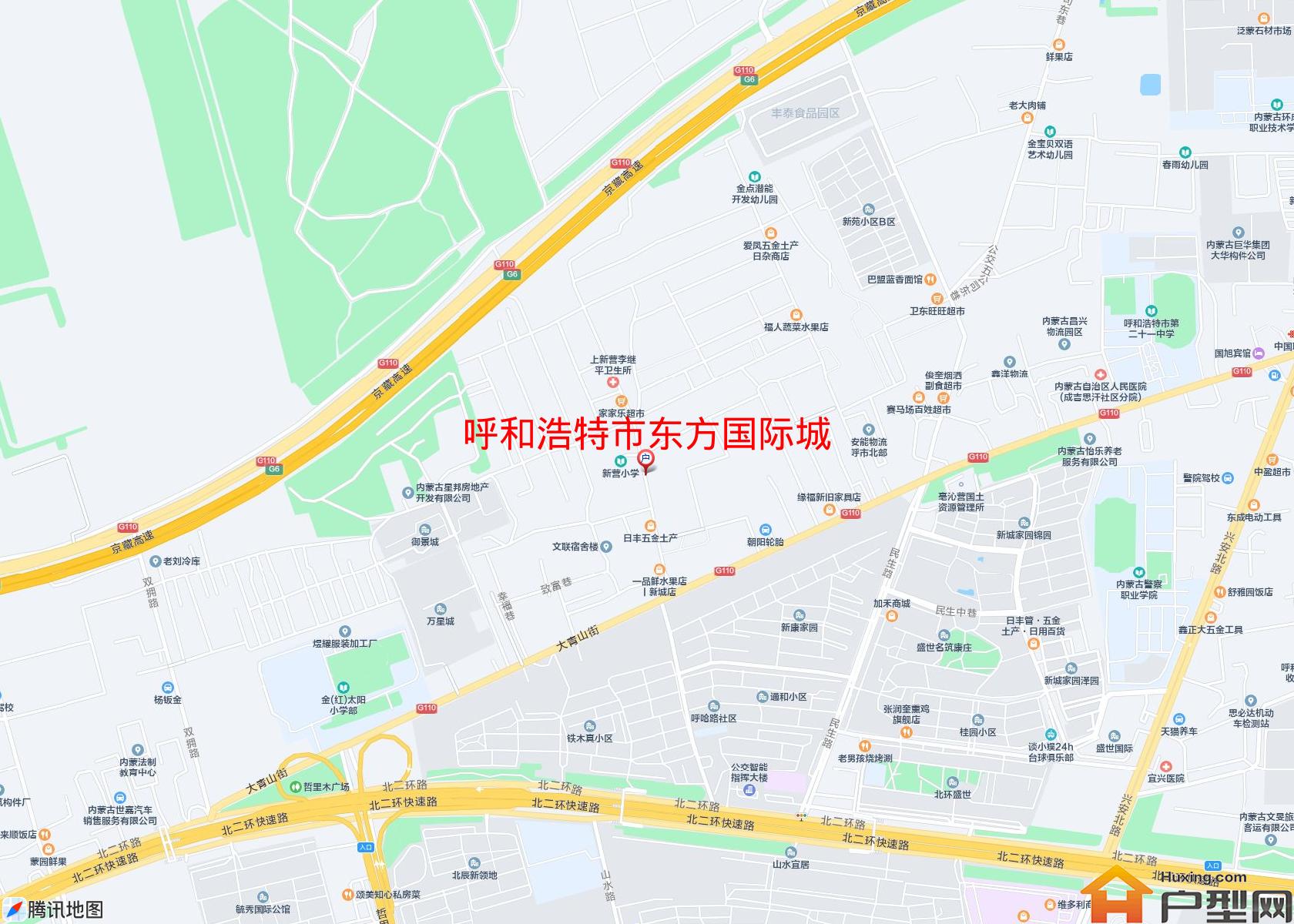 东方国际城小区 - 户型网