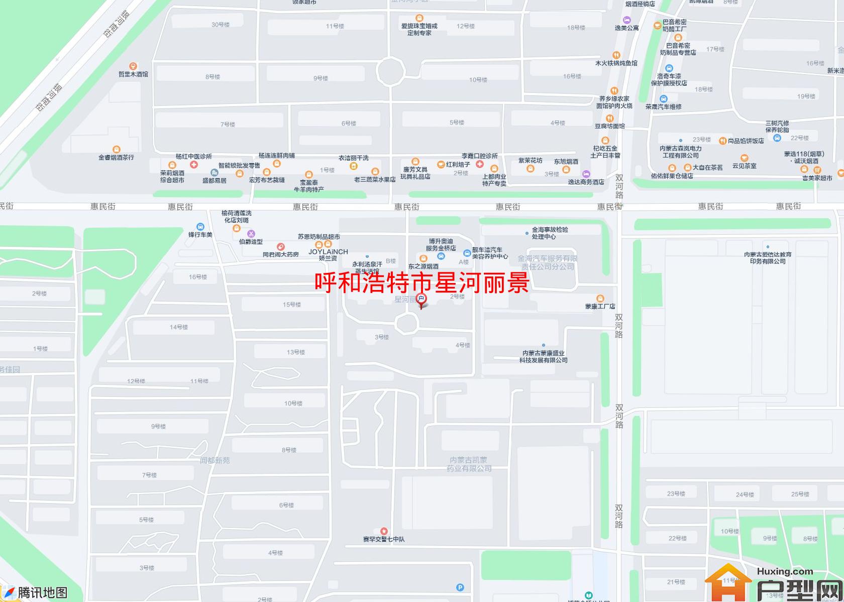 星河丽景小区 - 户型网