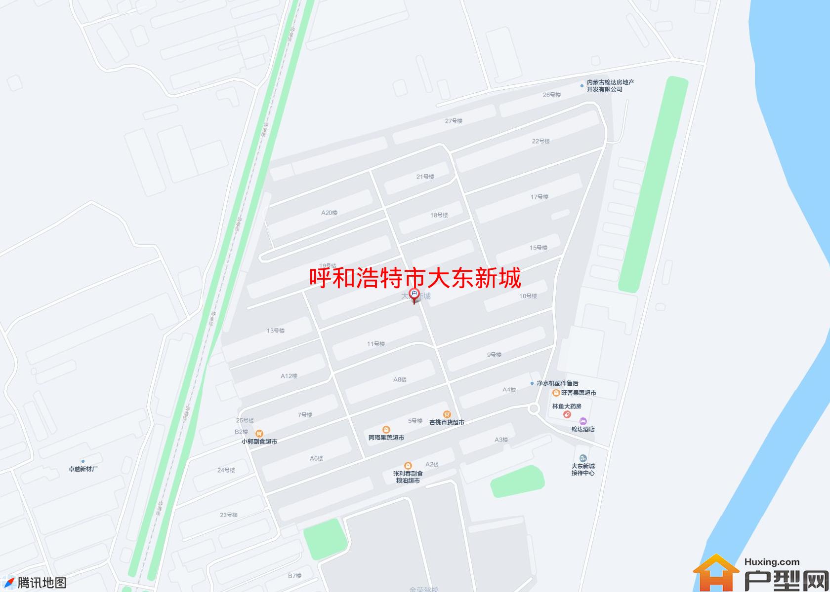 大东新城小区 - 户型网