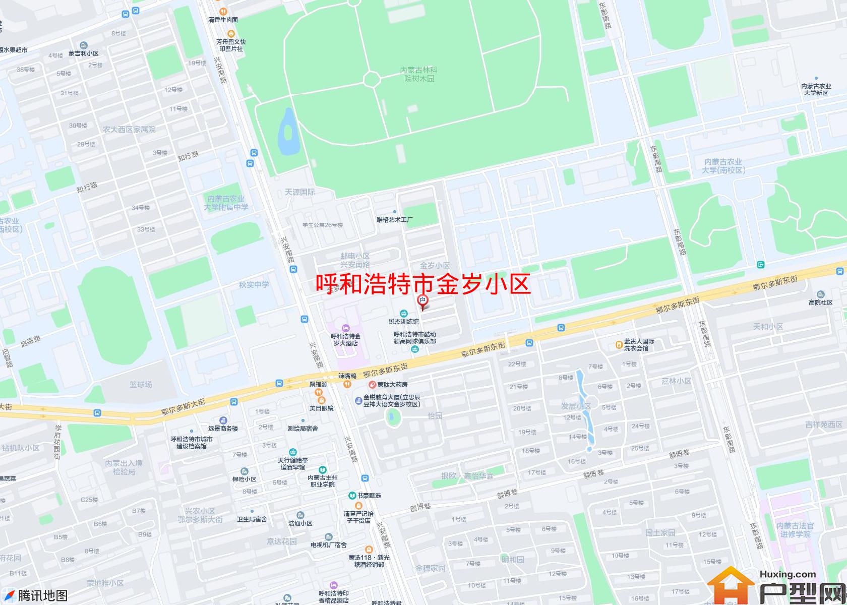 金岁小区小区 - 户型网