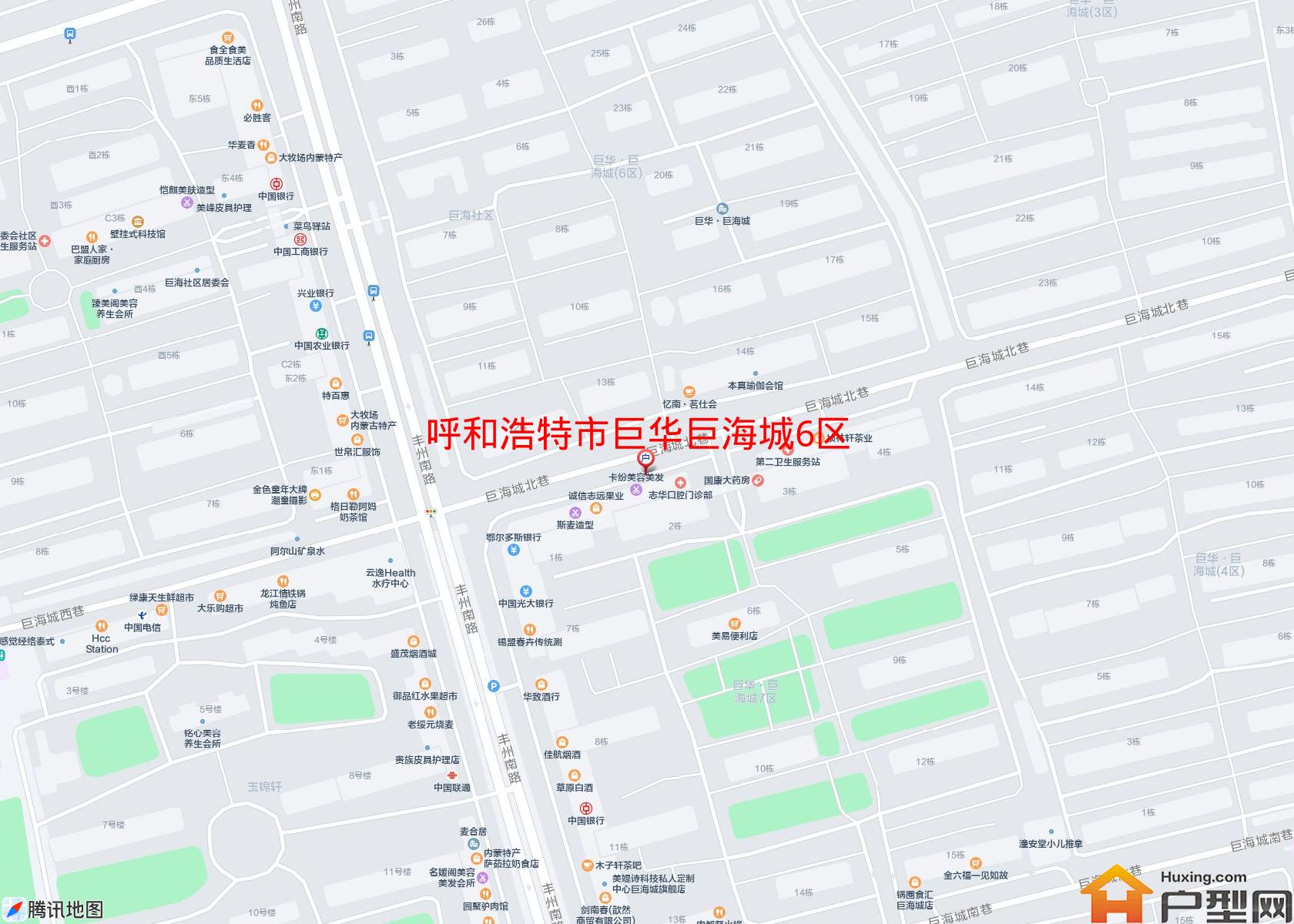 巨华巨海城6区小区 - 户型网