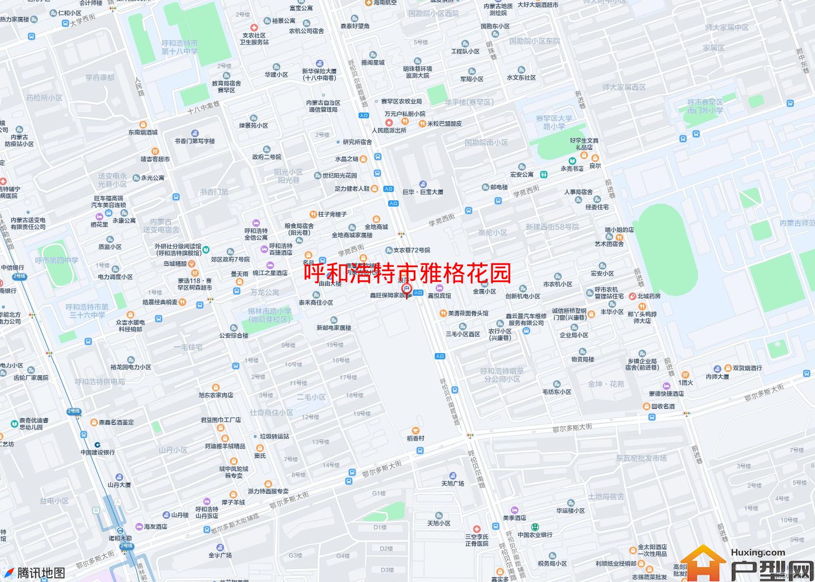 雅格花园小区 - 户型网 雅格花园小区 - 户型网