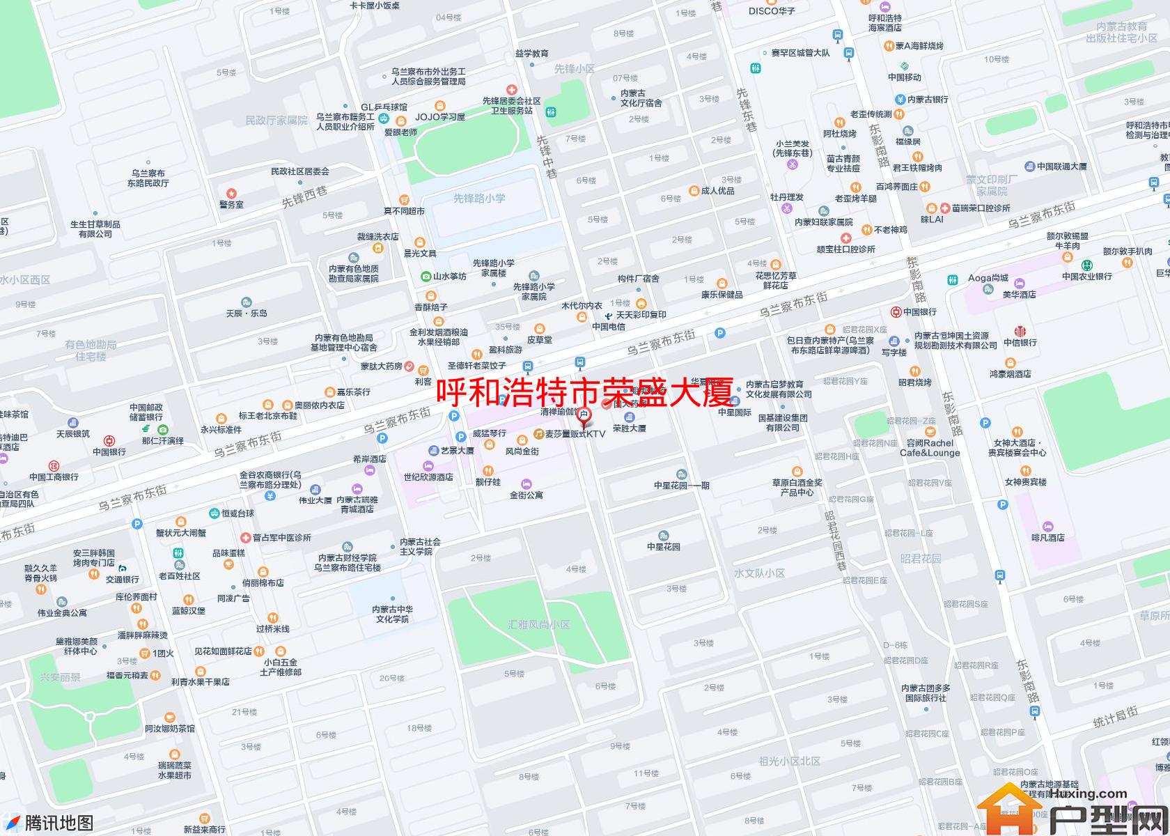 荣盛大厦小区 - 户型网
