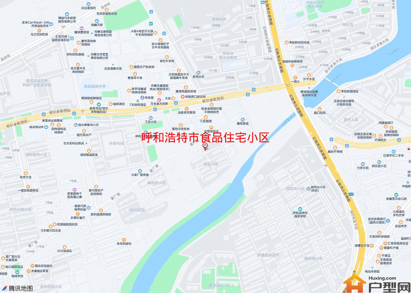 食品住宅小区小区 - 户型网