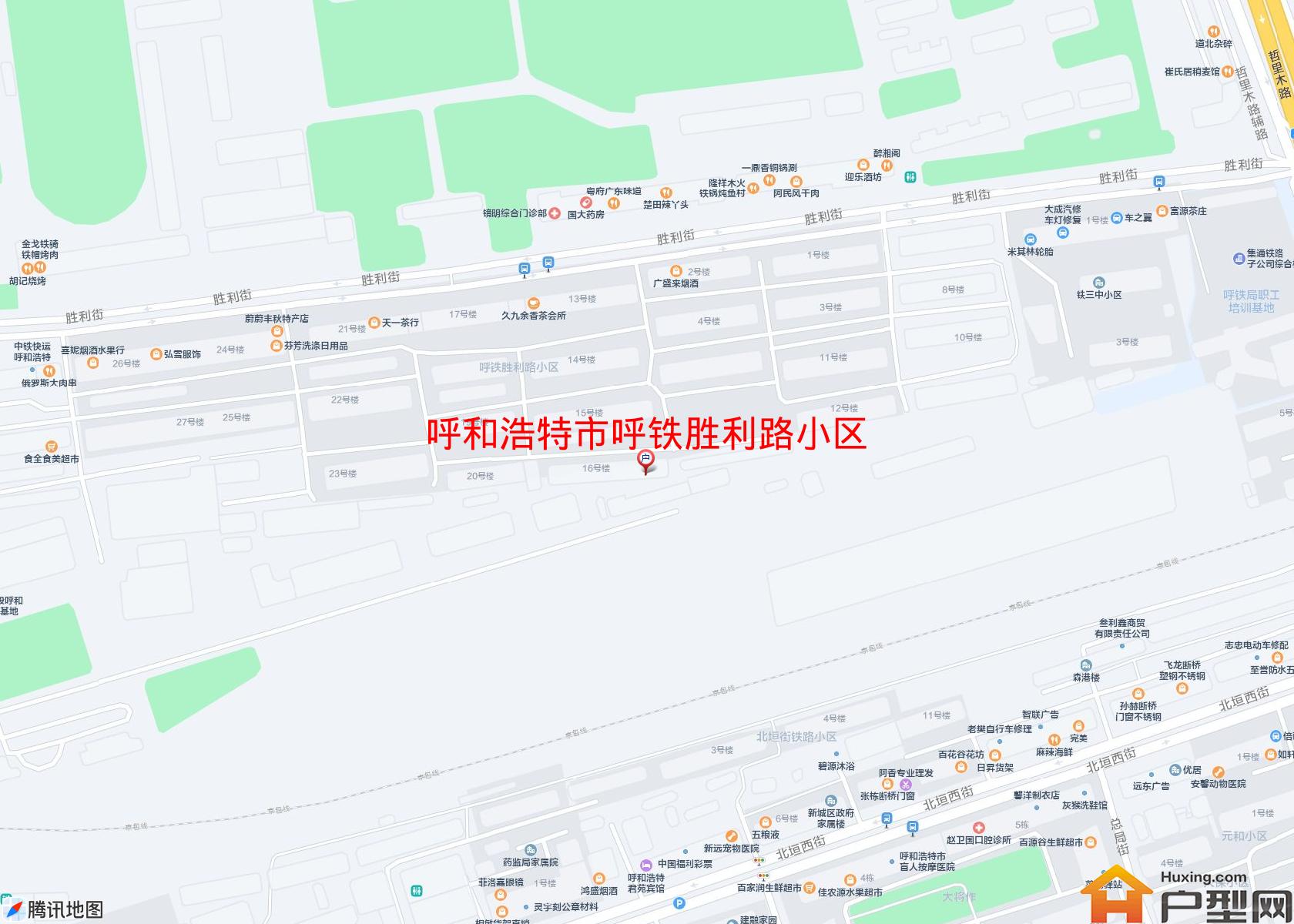 呼铁胜利路小区小区 - 户型网