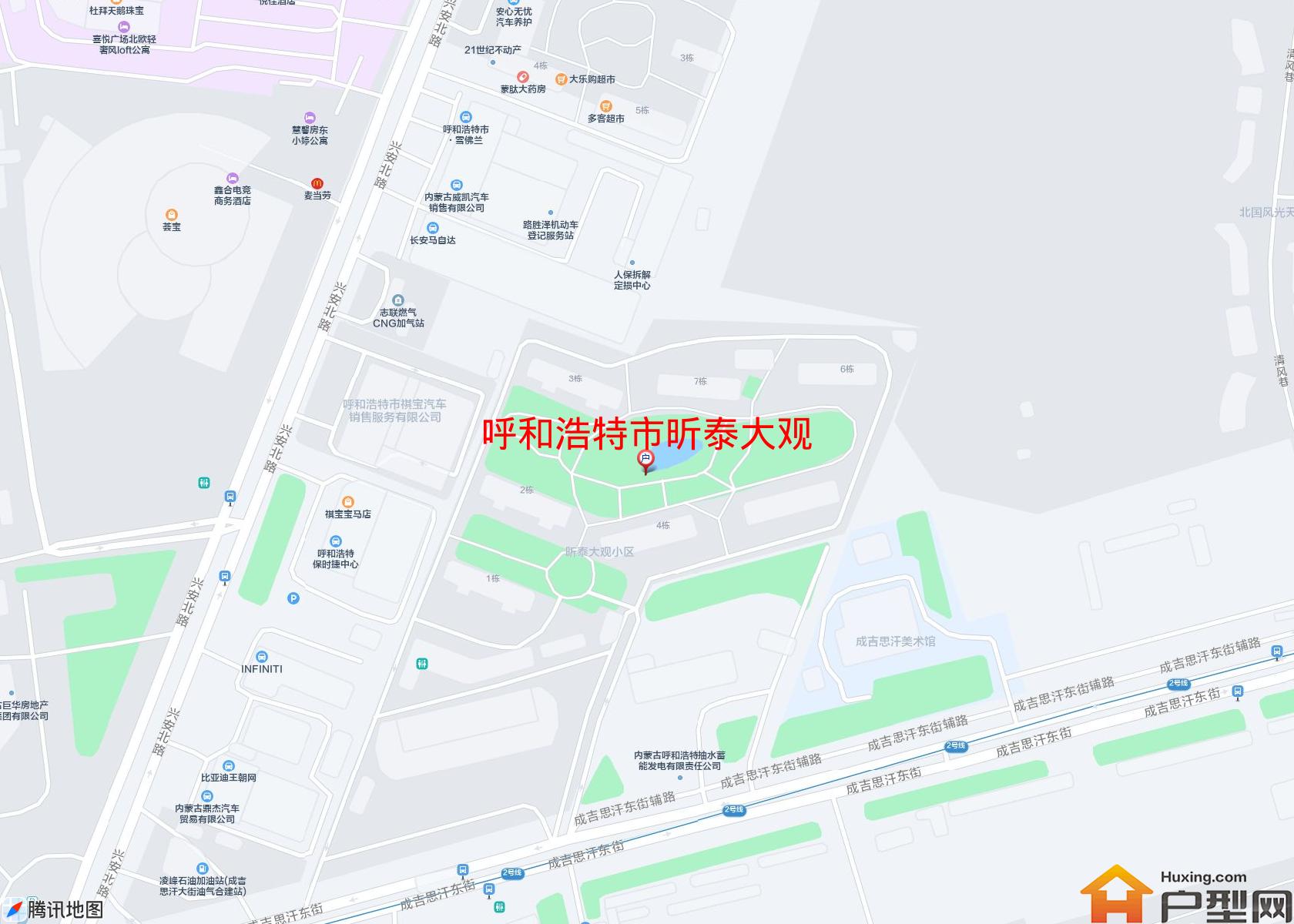 昕泰大观小区 - 户型网