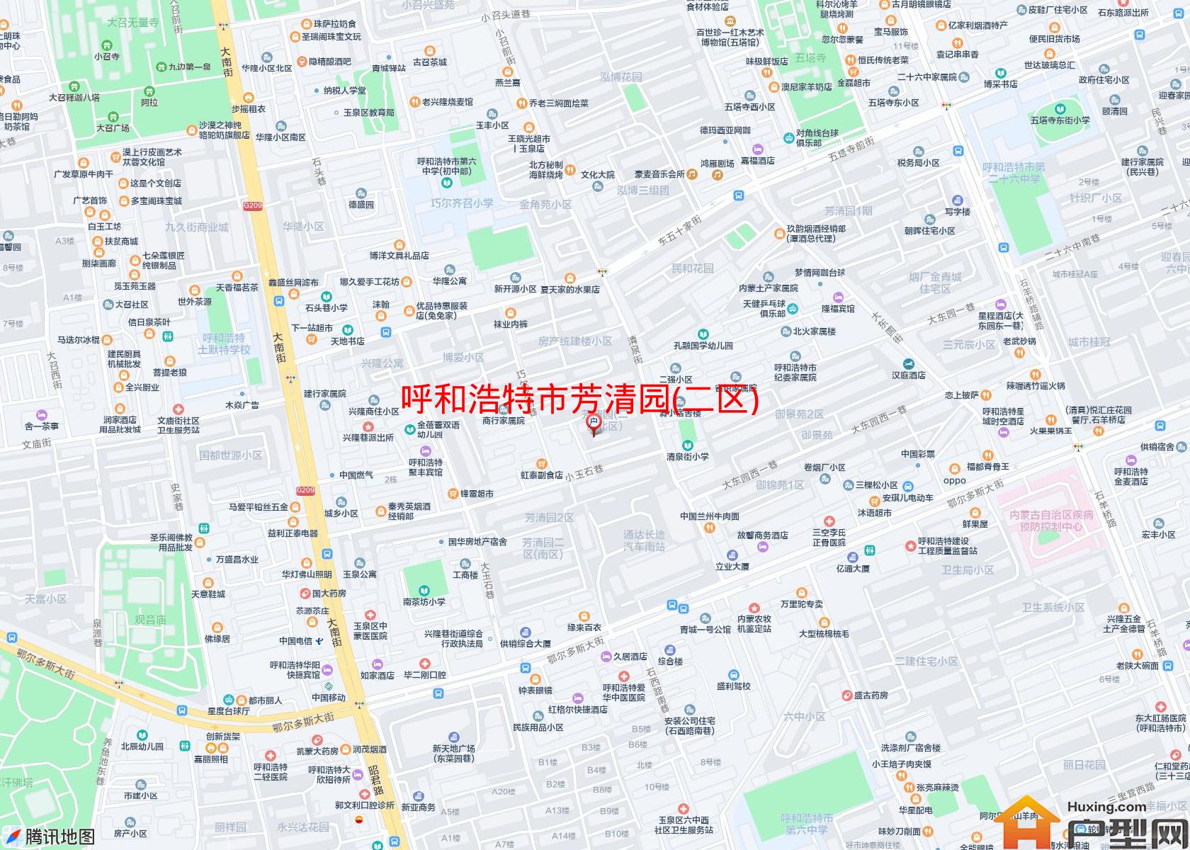 芳清园(二区)小区 - 户型网