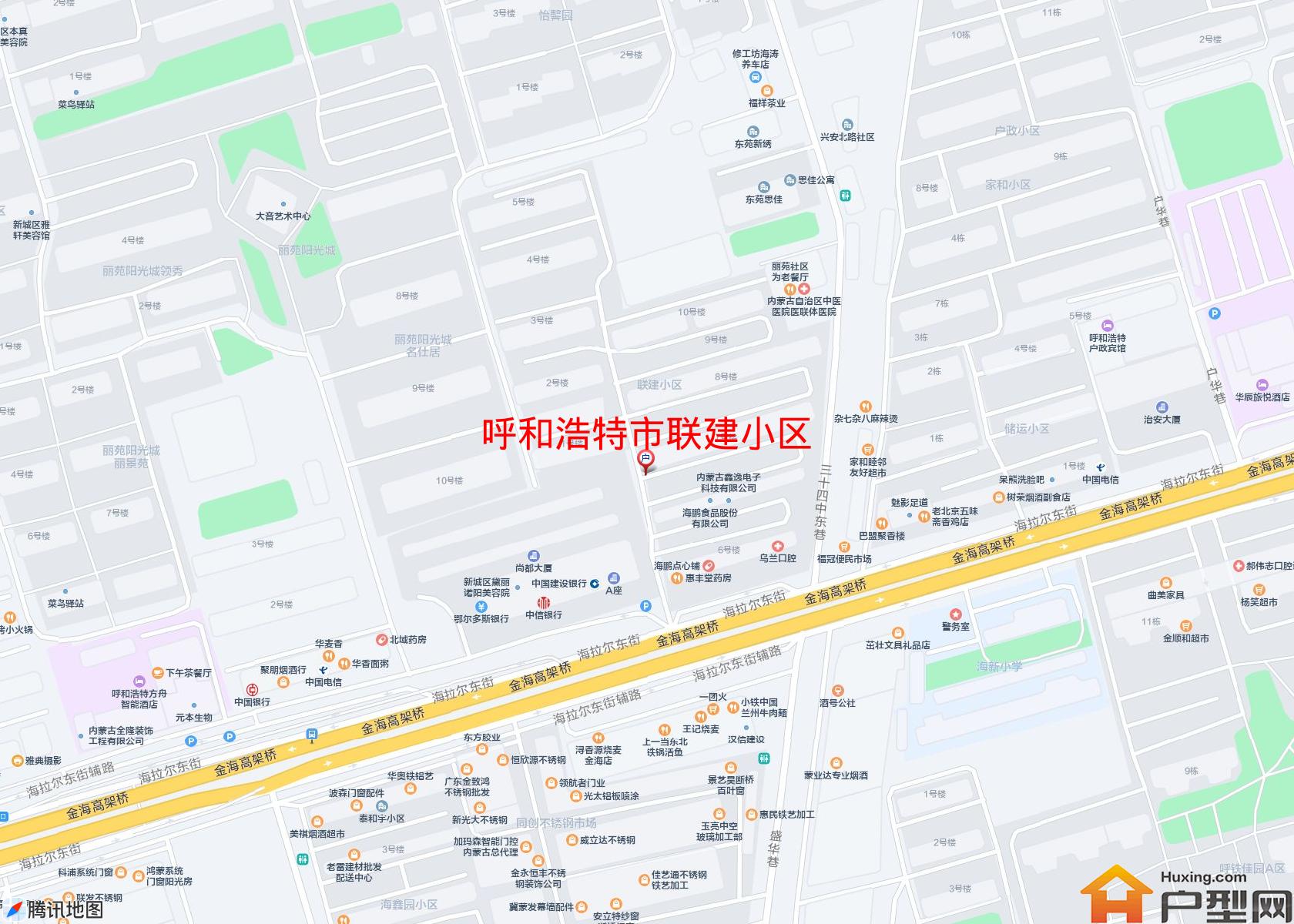 联建小区小区 - 户型网