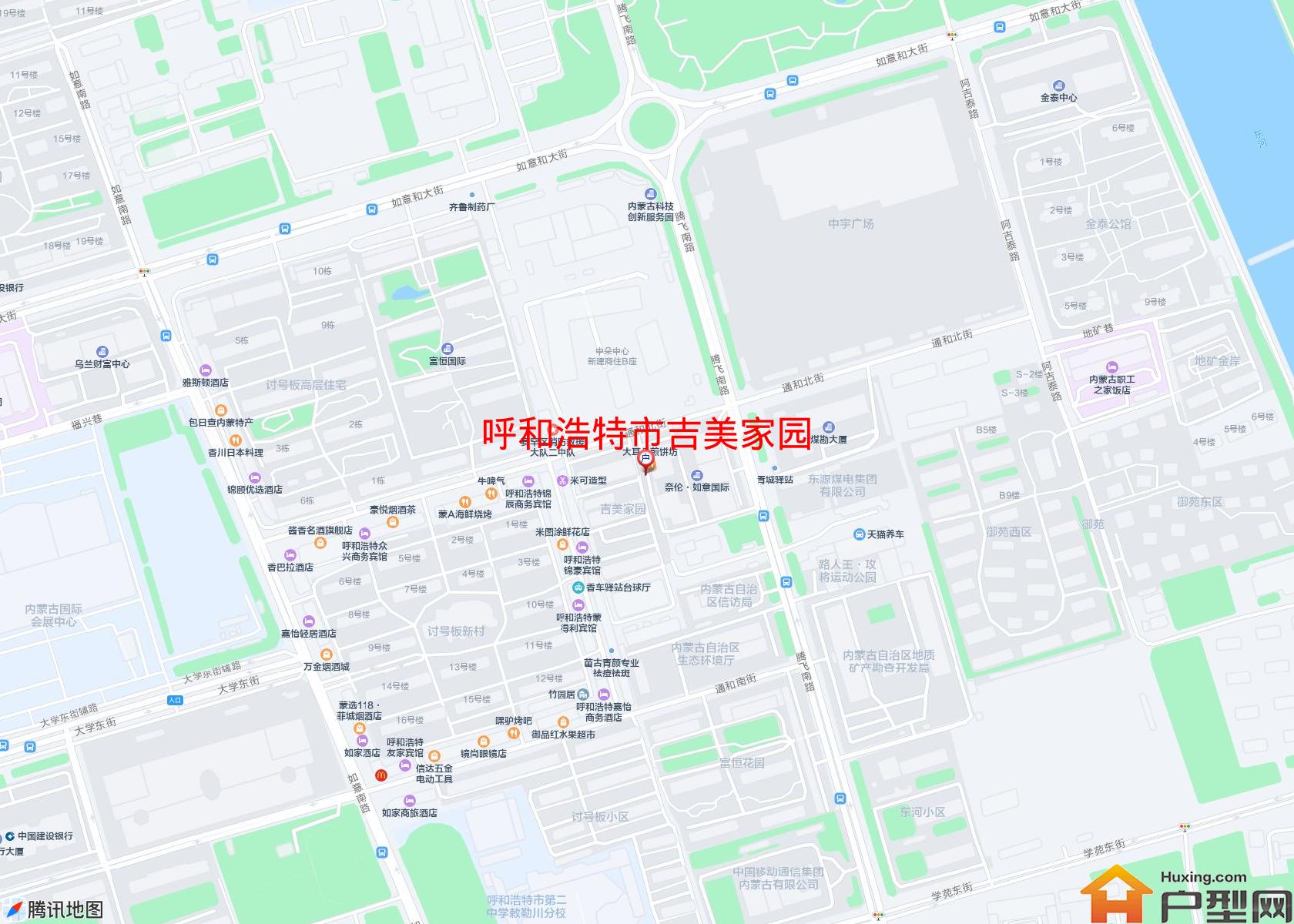 吉美家园小区 - 户型网 吉美家园小区 - 户型网