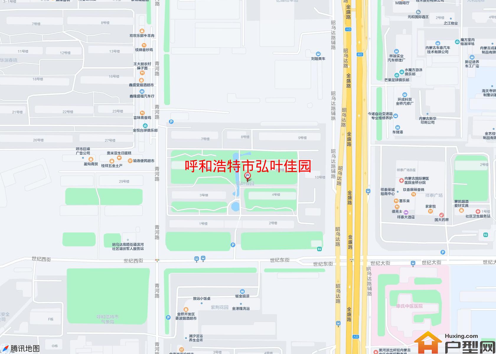 弘叶佳园小区 - 户型网