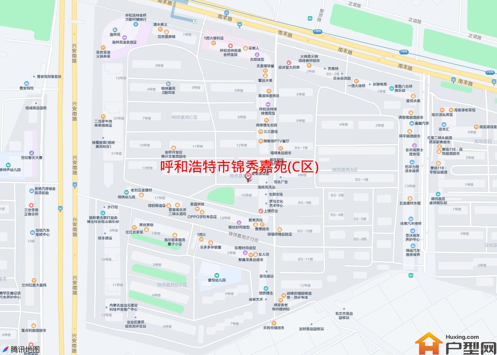 锦秀嘉苑(C区)小区 - 户型网