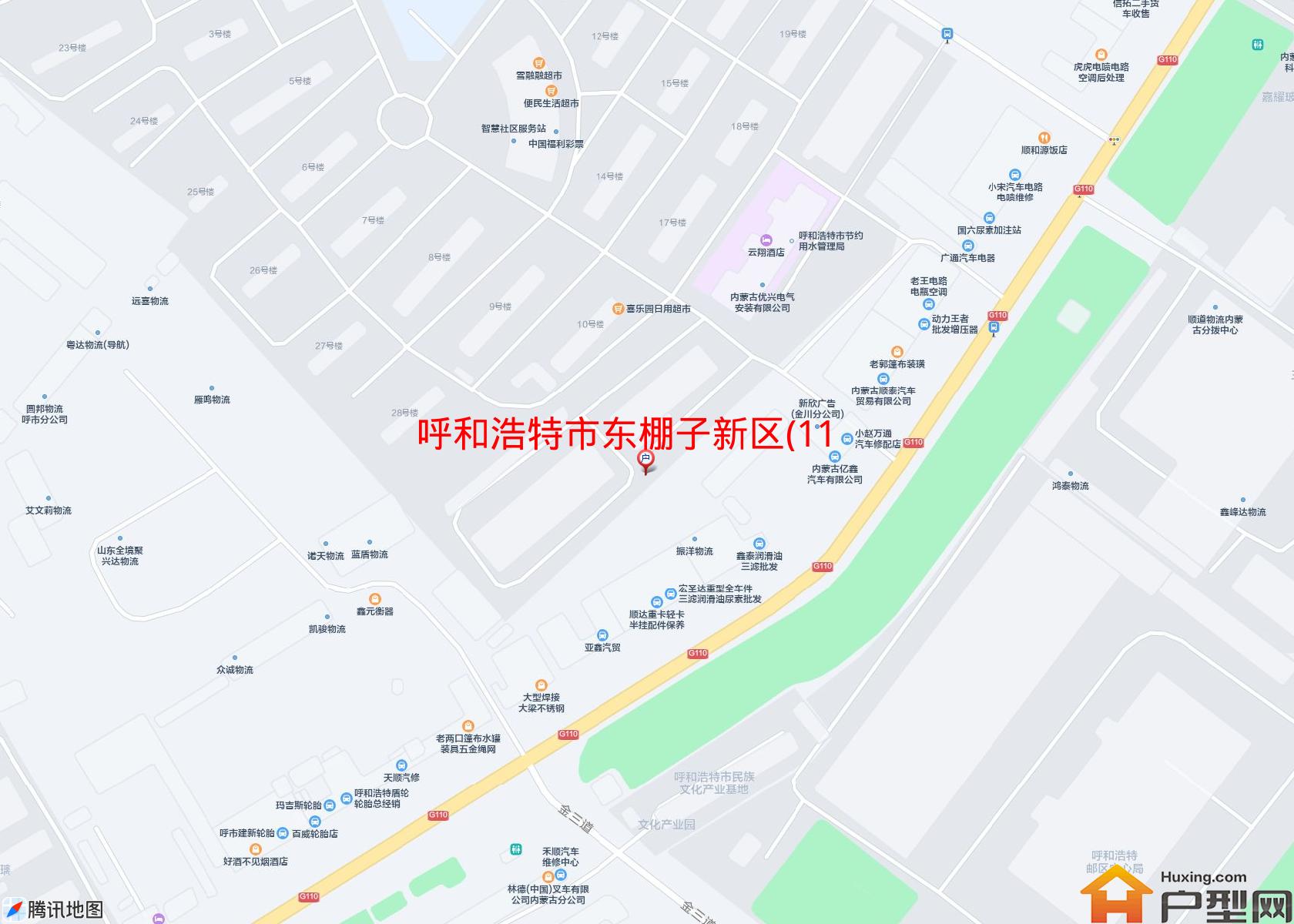 东棚子新区(110国道)小区 - 户型网