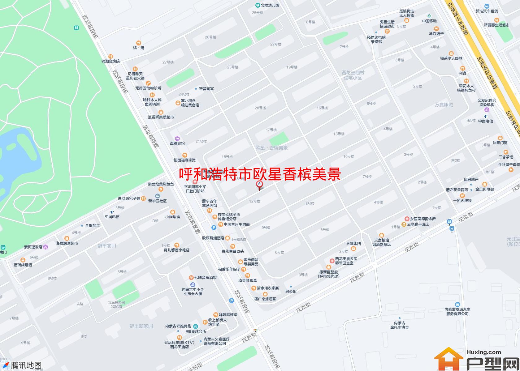 欧星香槟美景小区 - 户型网