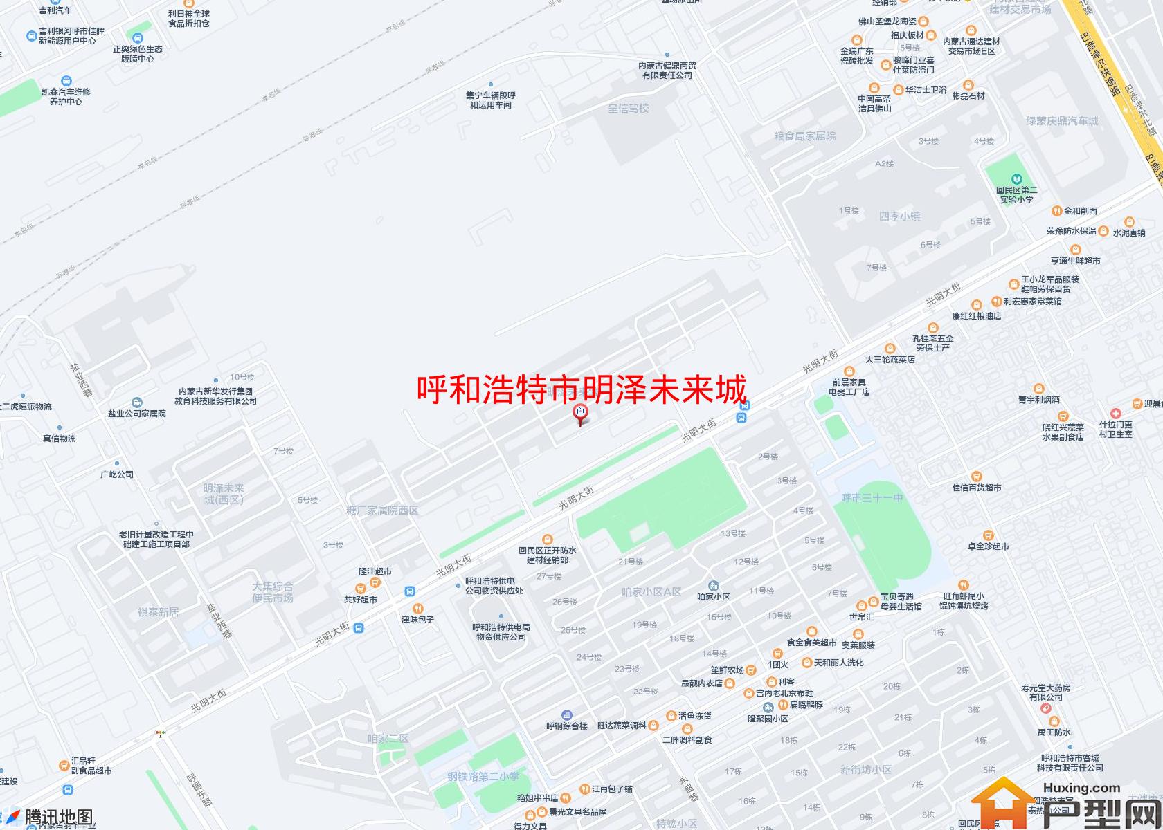 明泽未来城小区 - 户型网