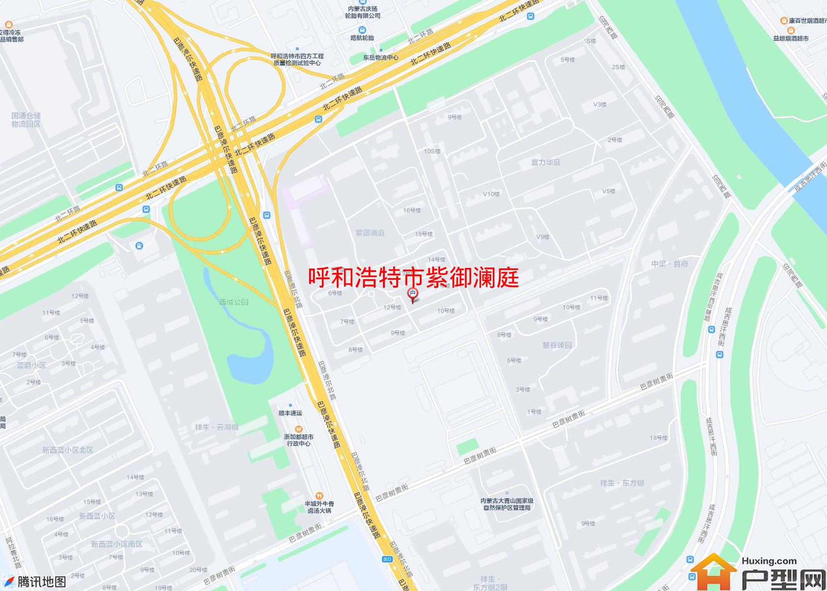 紫御澜庭小区 - 户型网