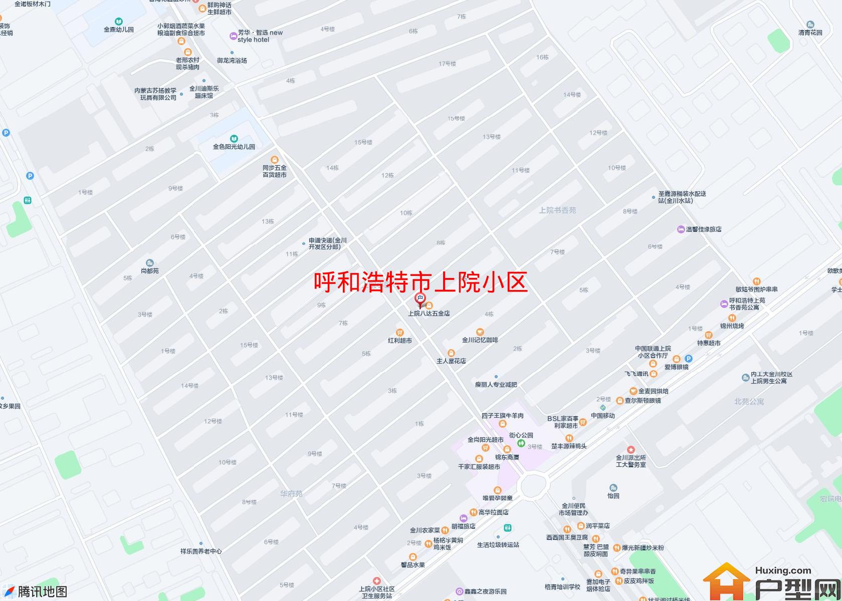 上院小区小区 - 户型网