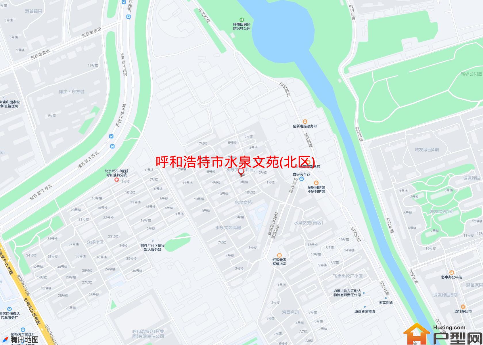 水泉文苑(北区)小区 - 户型网
