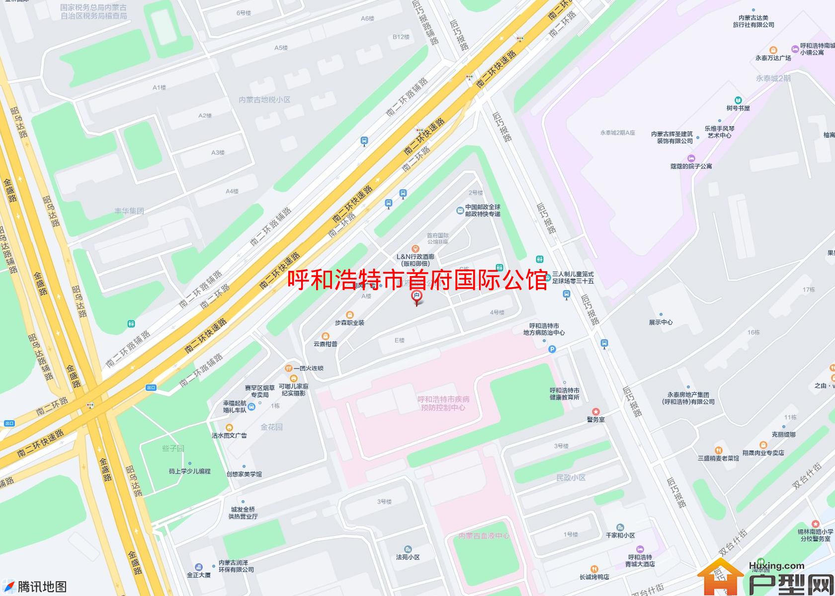 首府国际公馆小区 - 户型网