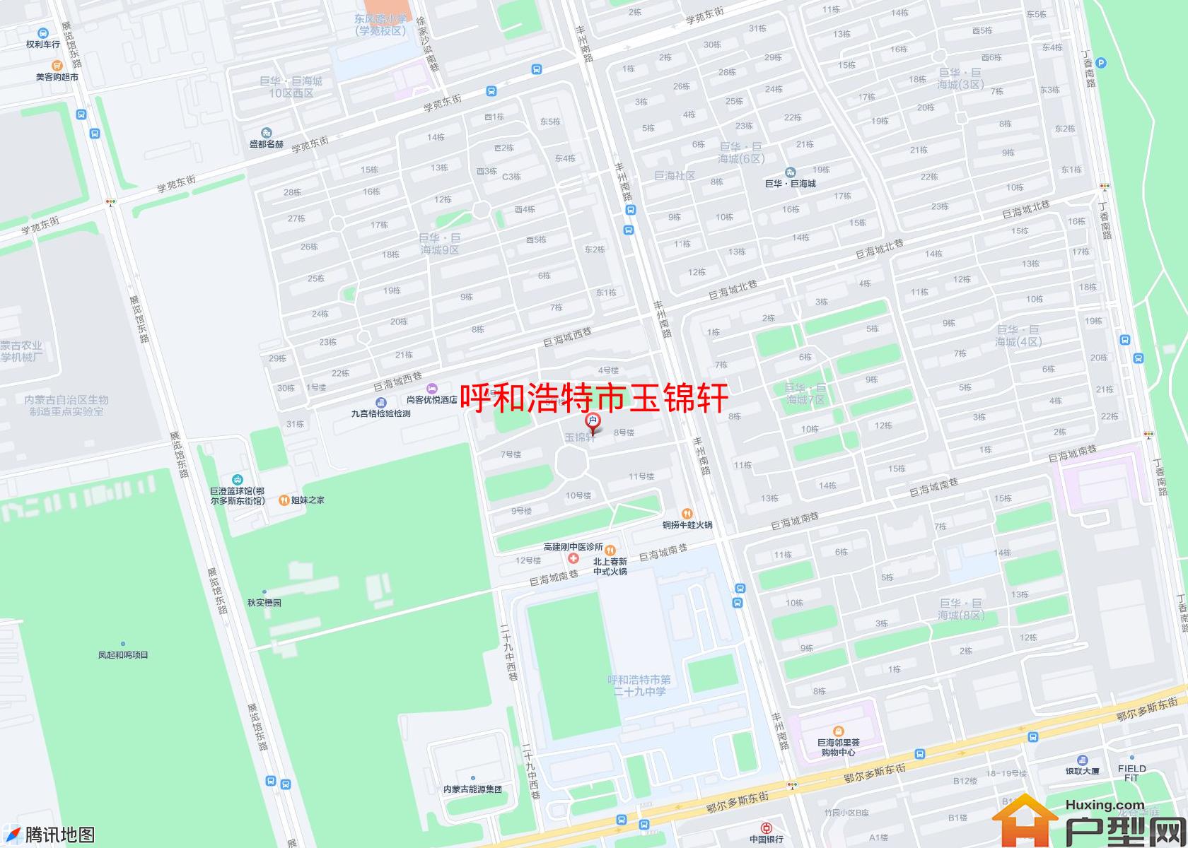 玉锦轩小区 - 户型网
