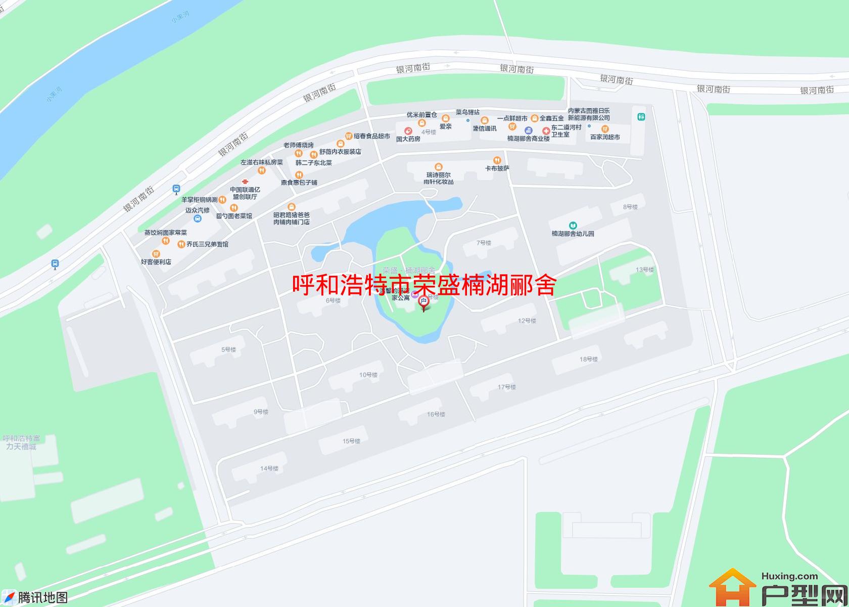 荣盛楠湖郦舍小区 - 户型网