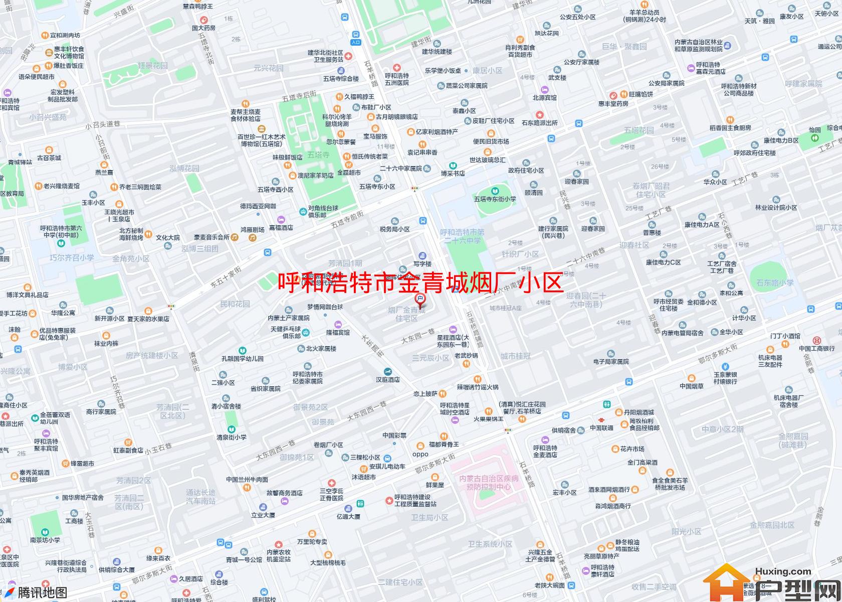 金青城烟厂小区小区 - 户型网