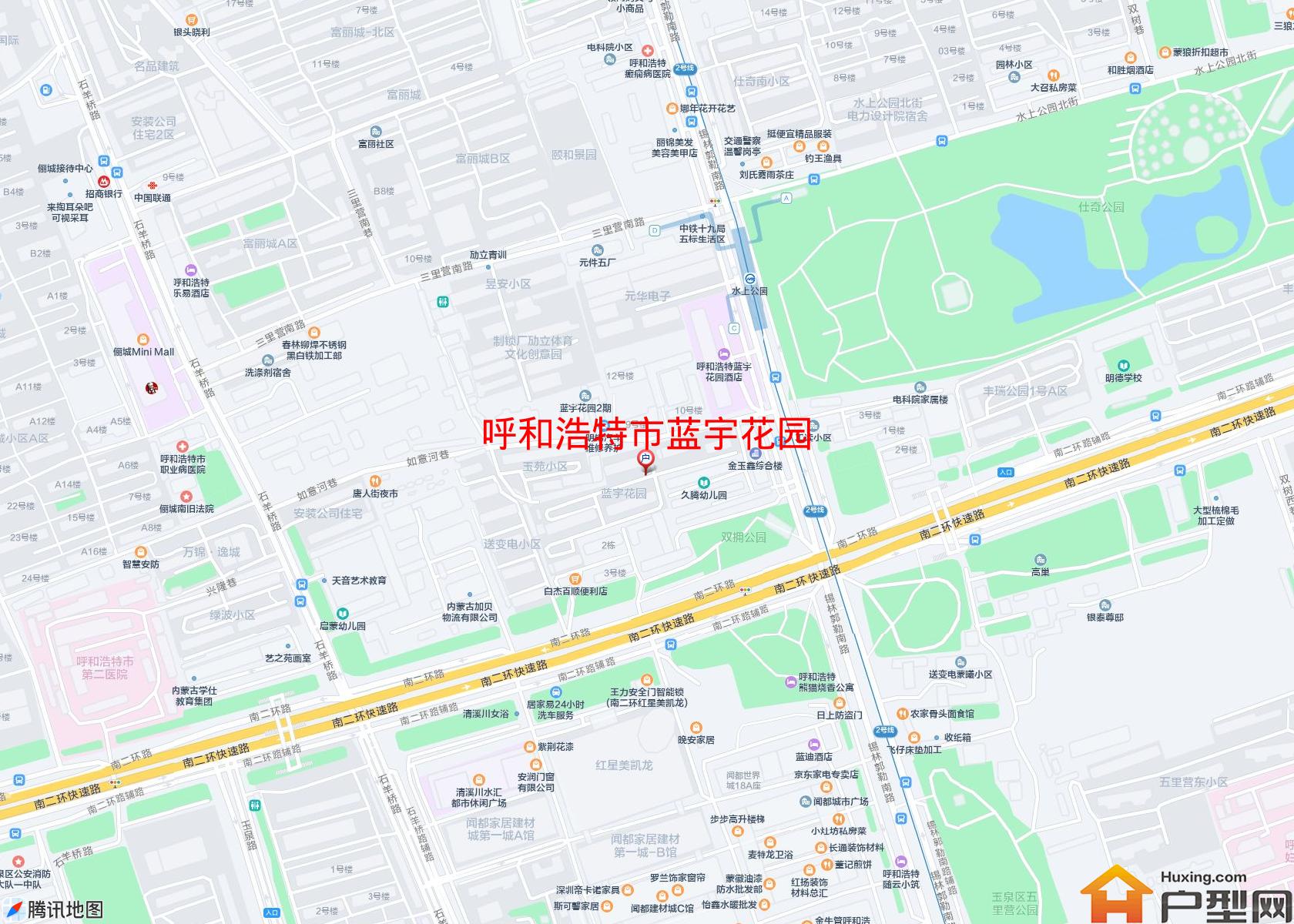蓝宇花园小区 - 户型网