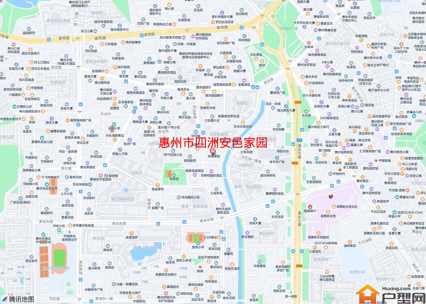 四洲安邑家园小区 - 户型网