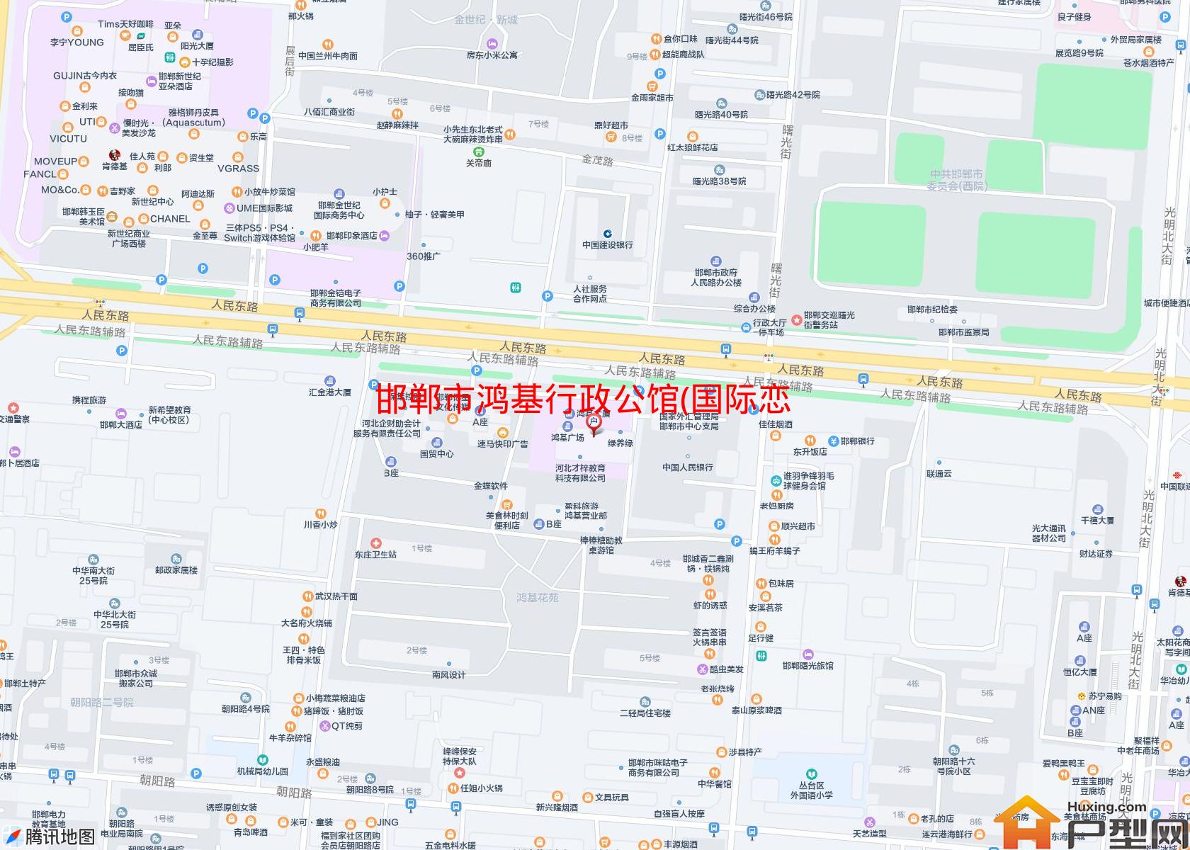 鸿基行政公馆(国际恋城)小区 - 户型网