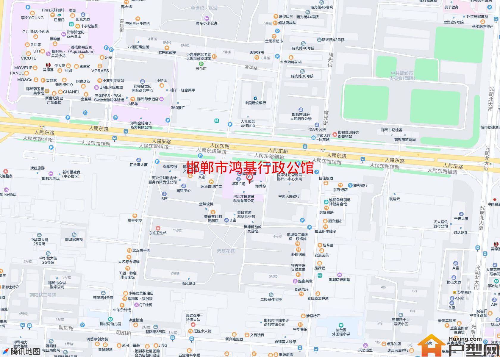 鸿基行政公馆小区 - 户型网